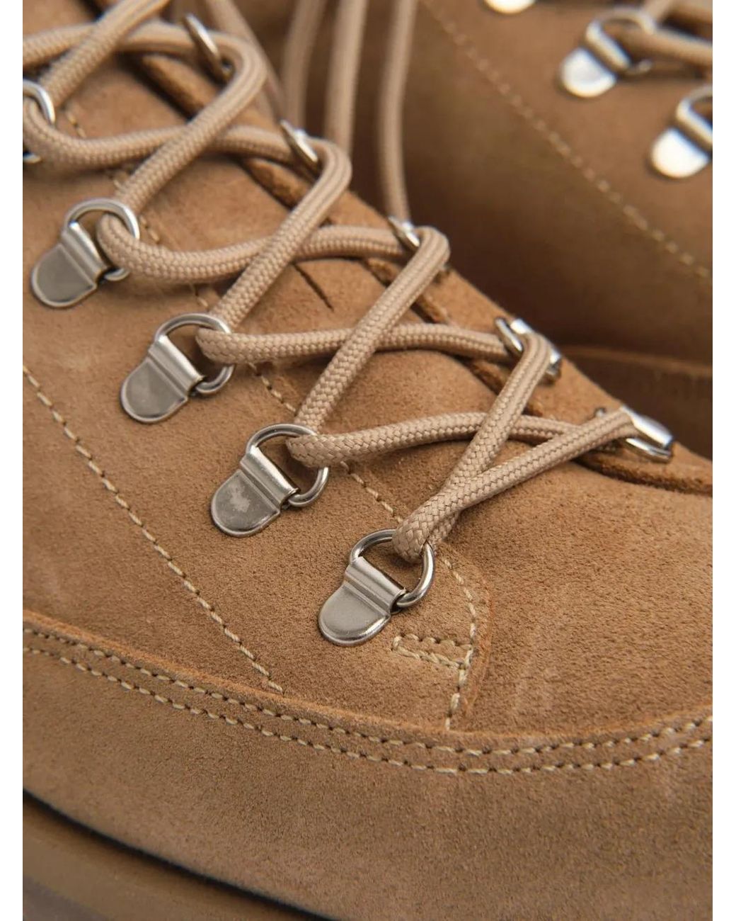 Kaptain Sunshine Brown Derbies En Daim À Semelle Épaisse for men