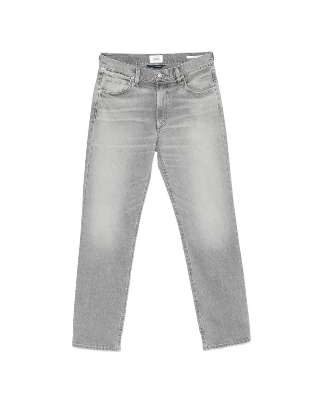 Citizens of Humanity Gray Savannah Faded Jeans