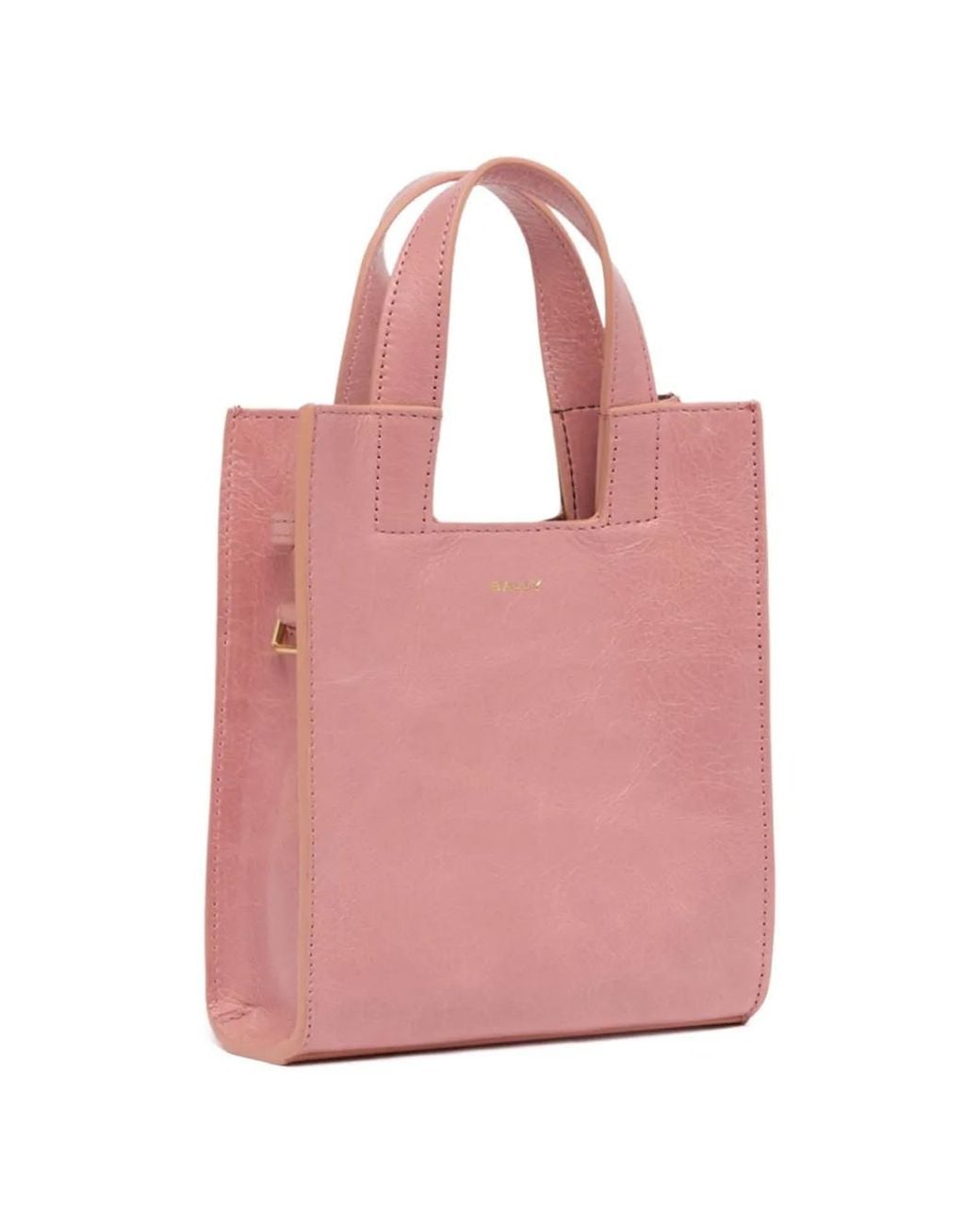 Bally Pink Small Easy Tote Bag