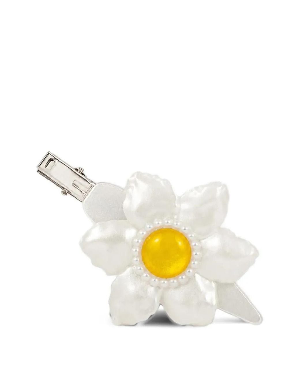 La Manso White X Tetier After Ego Flower Hair Clip