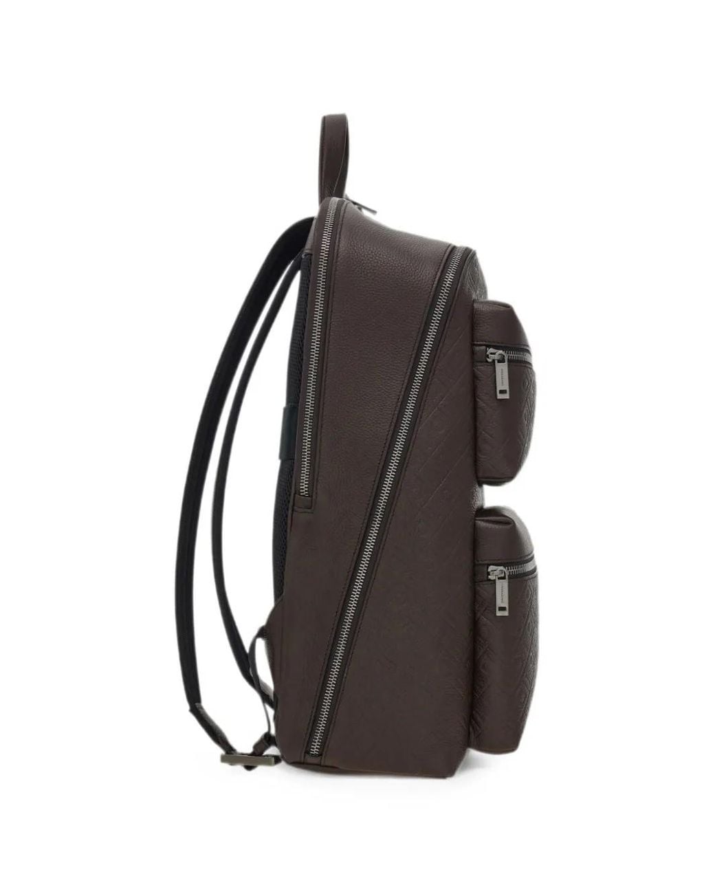 Ferragamo Black Monogram Backpack for men
