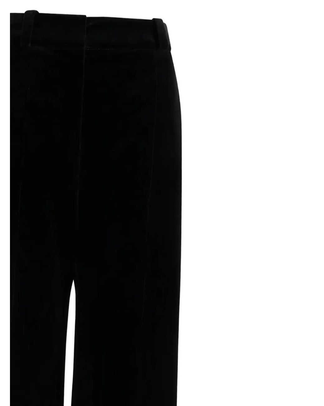 Patou Black Smocking Trousers