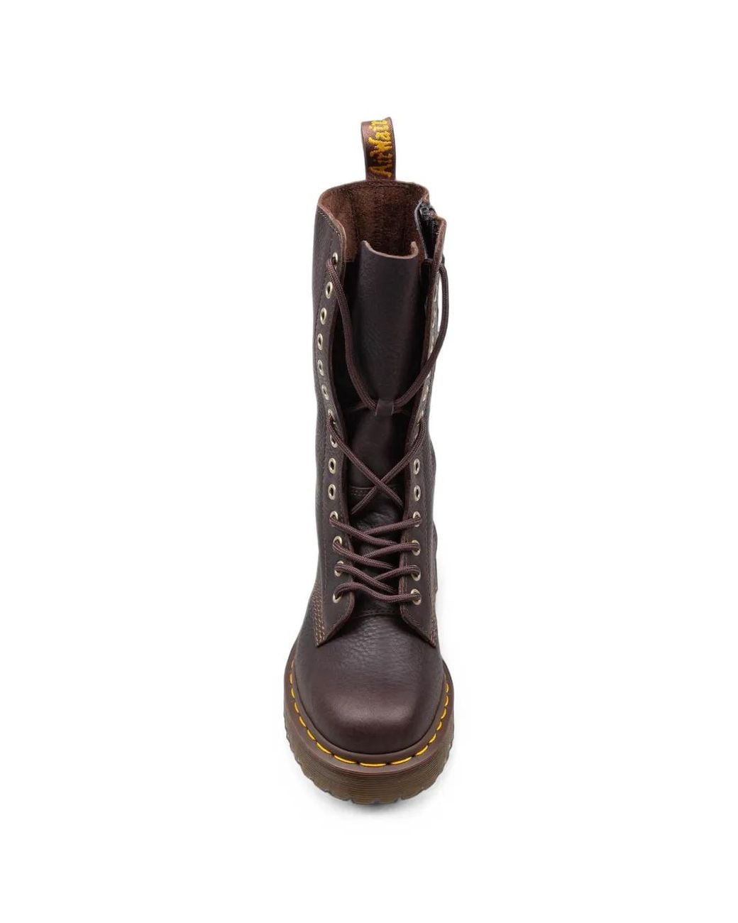 Dr. Martens Black 1B99 Bex 14 Eye Leather Combat Boots