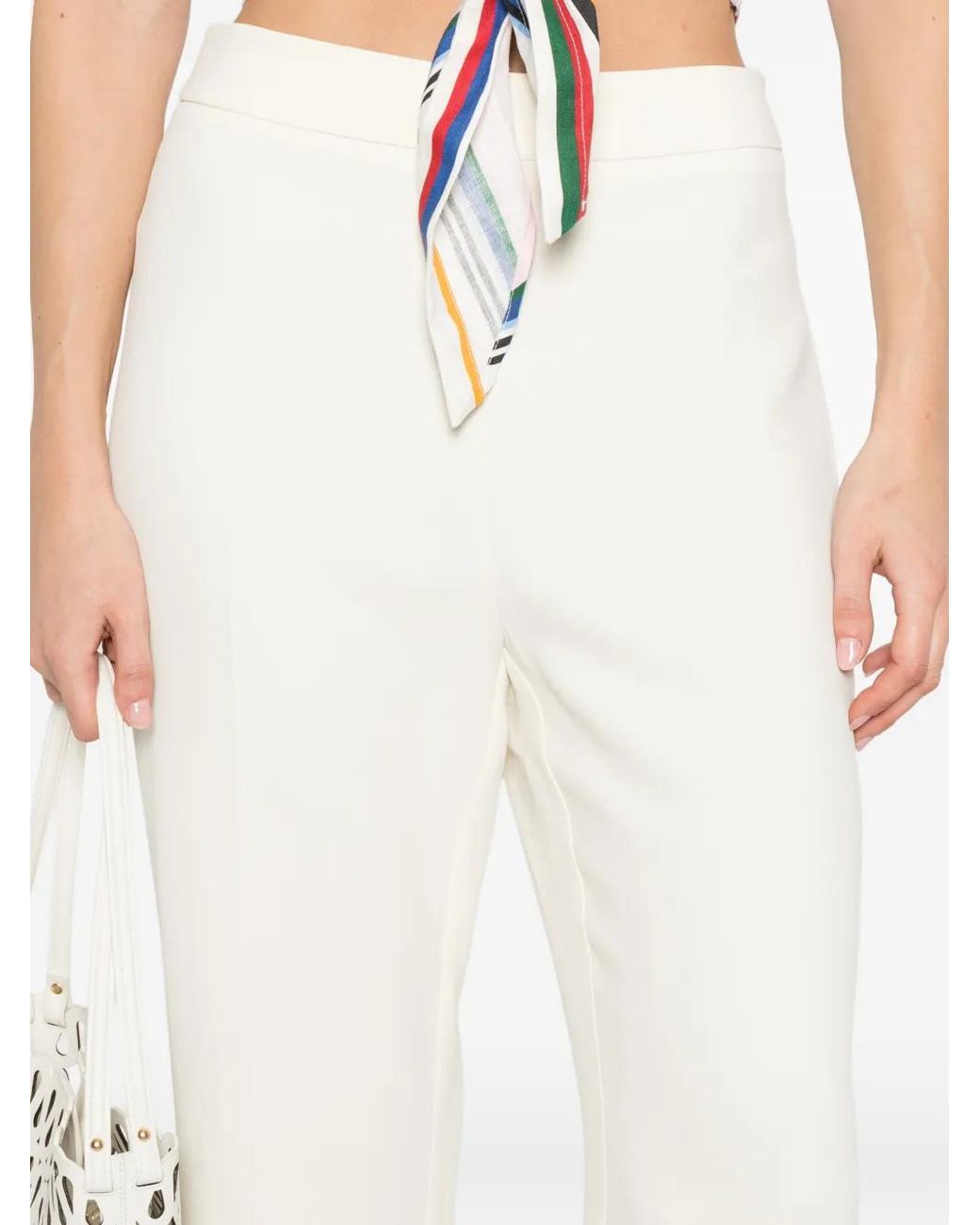 Etro Flared Broek in het White