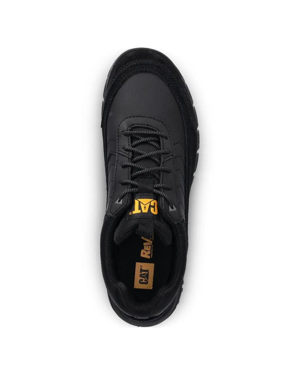 Caterpillar Black Panelled Sneakers for men