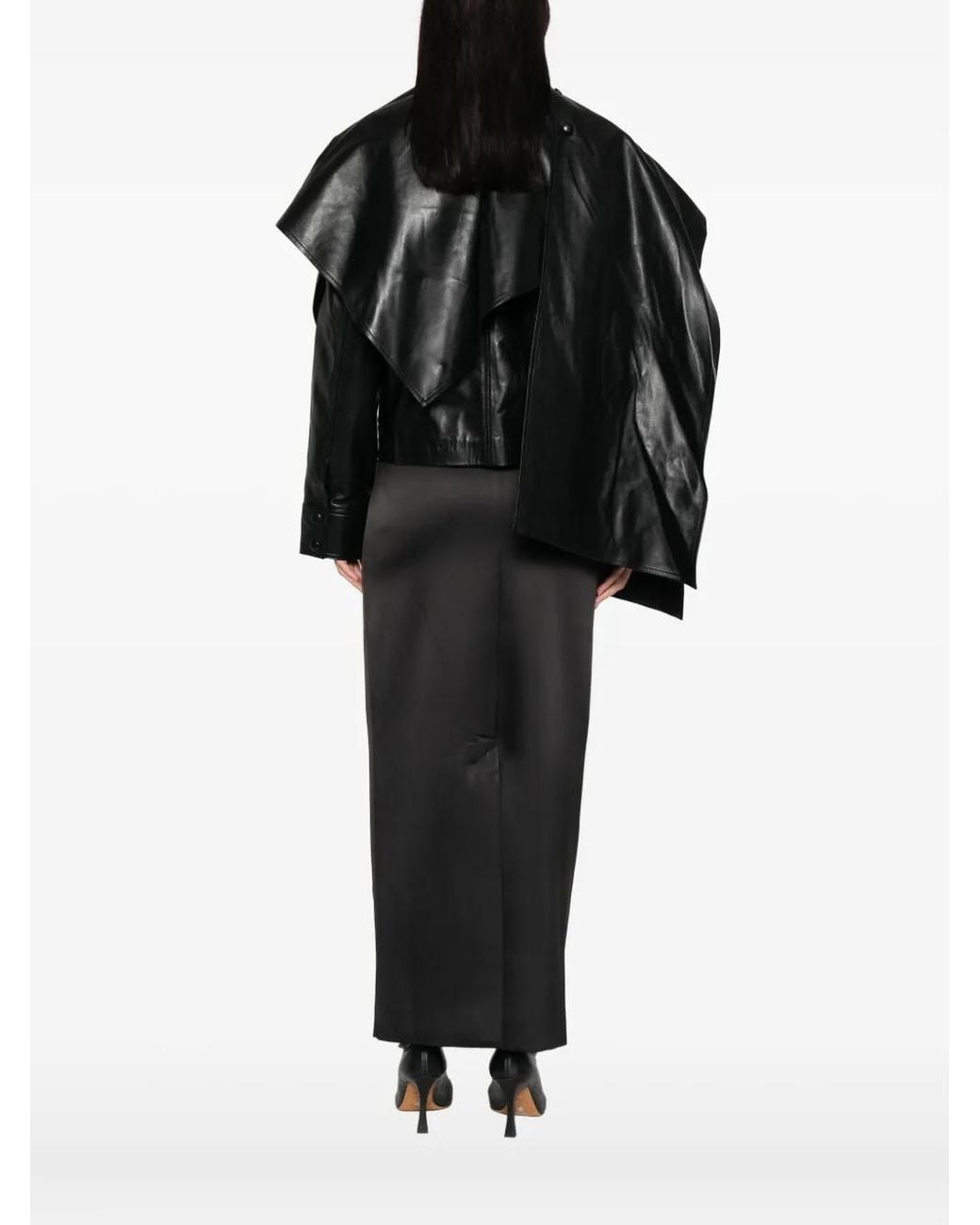 DUCIE Black Naomi Leather Jacket