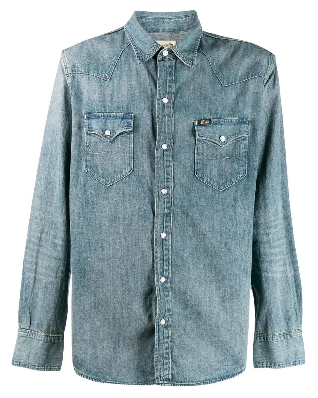 Polo Ralph Lauren Blue Shirts for men