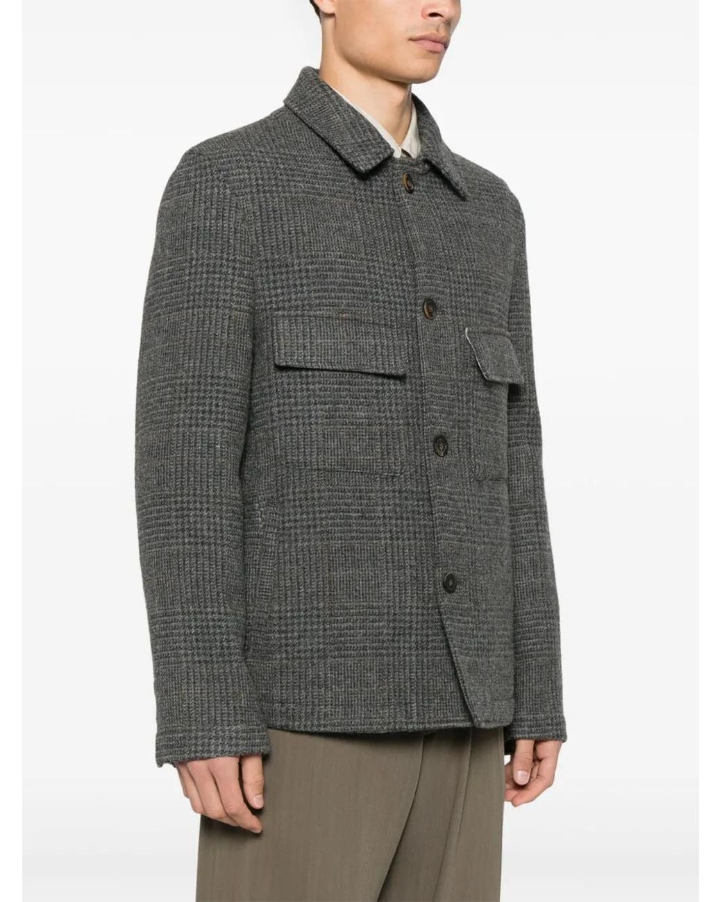 Forme D'expression Gray Postman Jacket for men