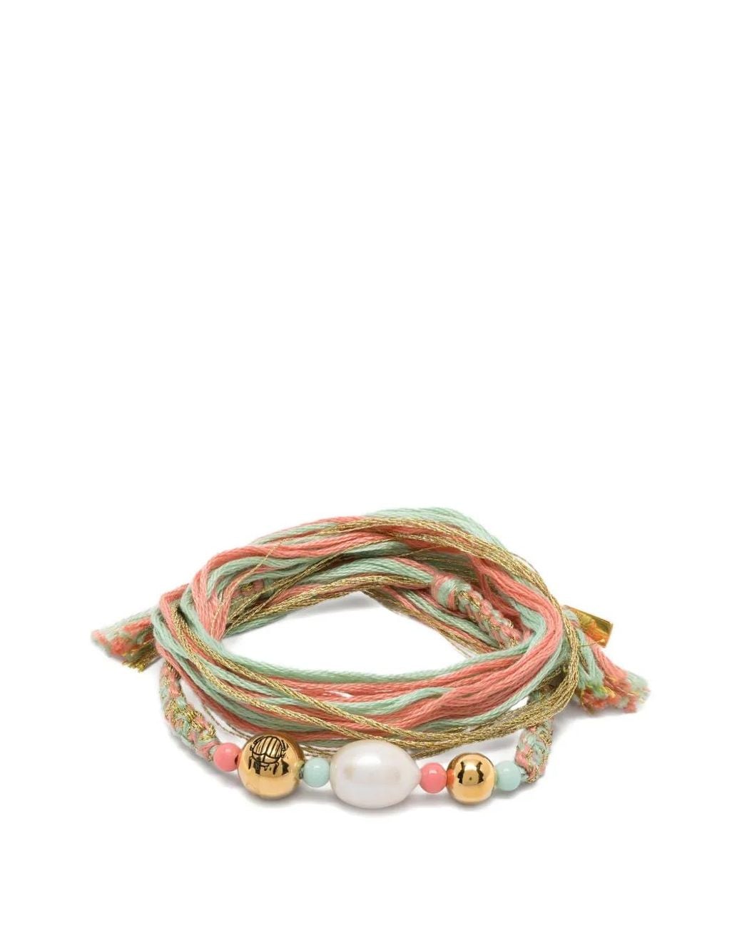 Aurelie Bidermann Metallic Honolulu Bracelet