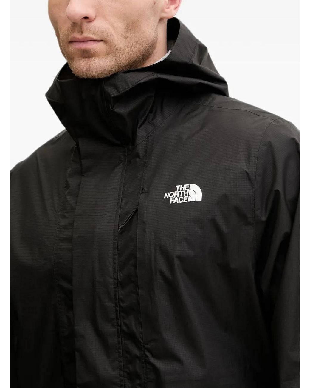 The North Face Black Packable Shell Parka for men
