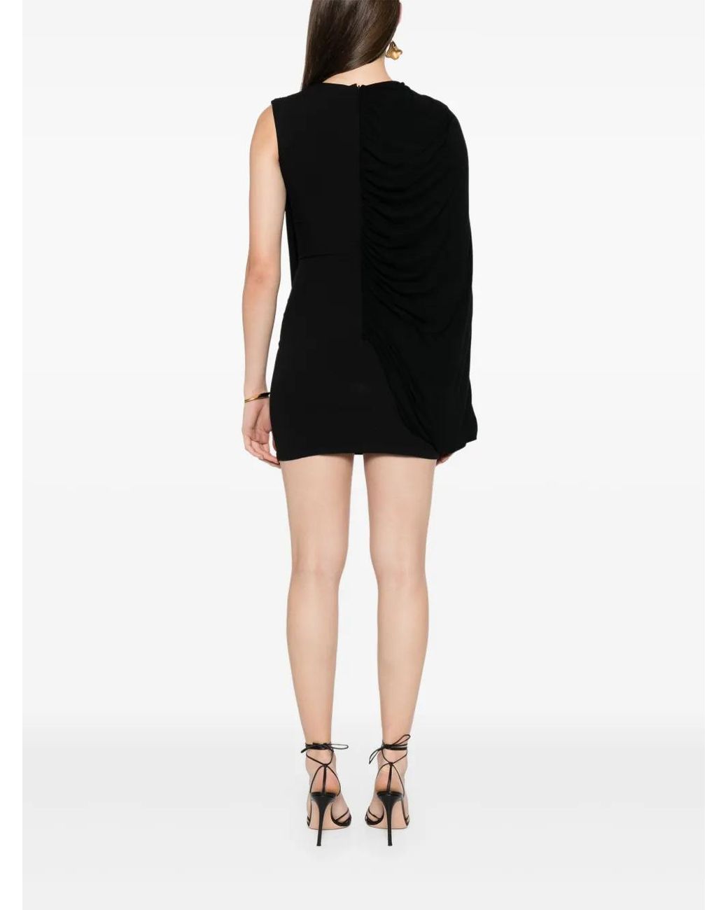 MANURI Black Lillies Dress