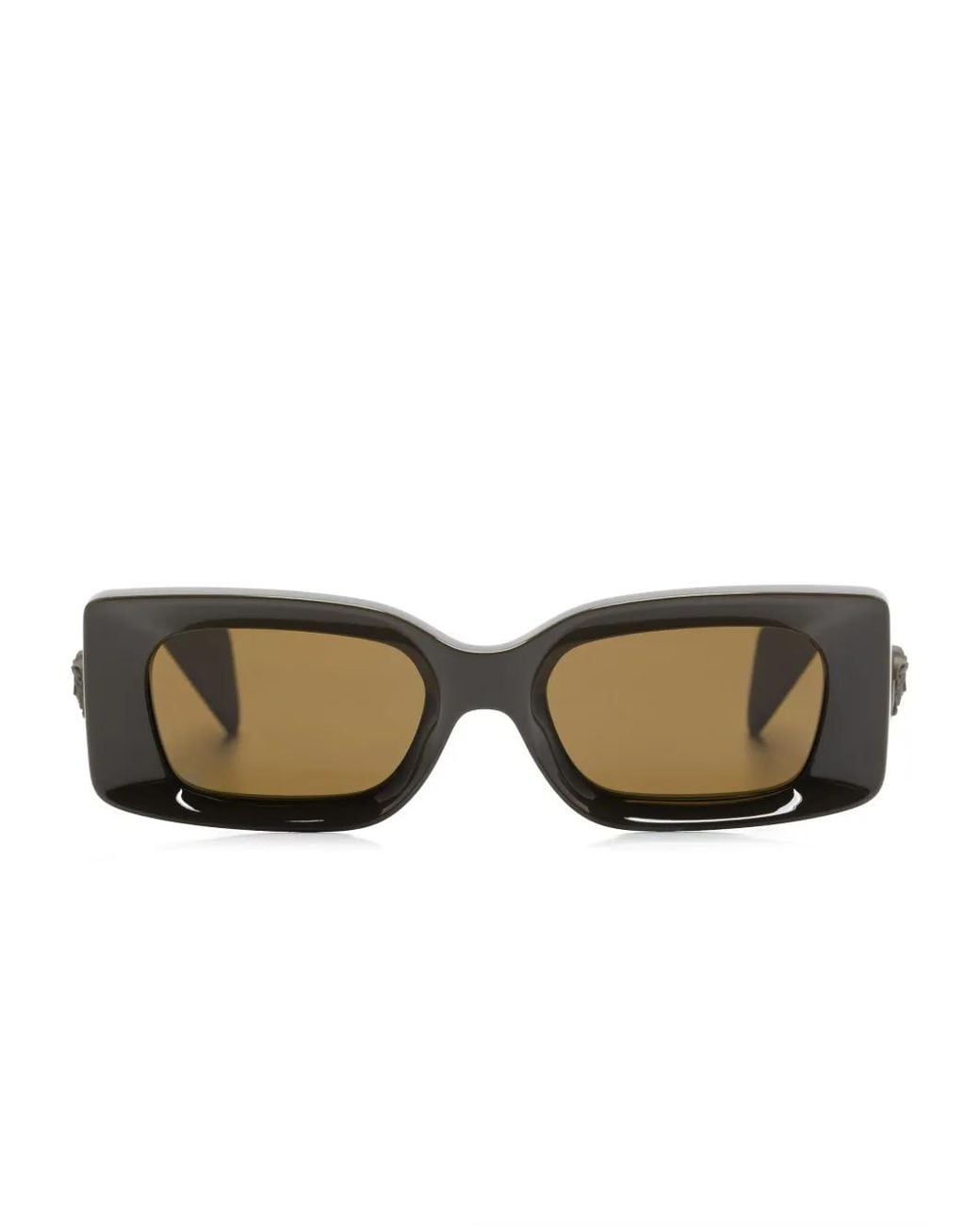 Versace Natural Medusa Medallion Sunglasses