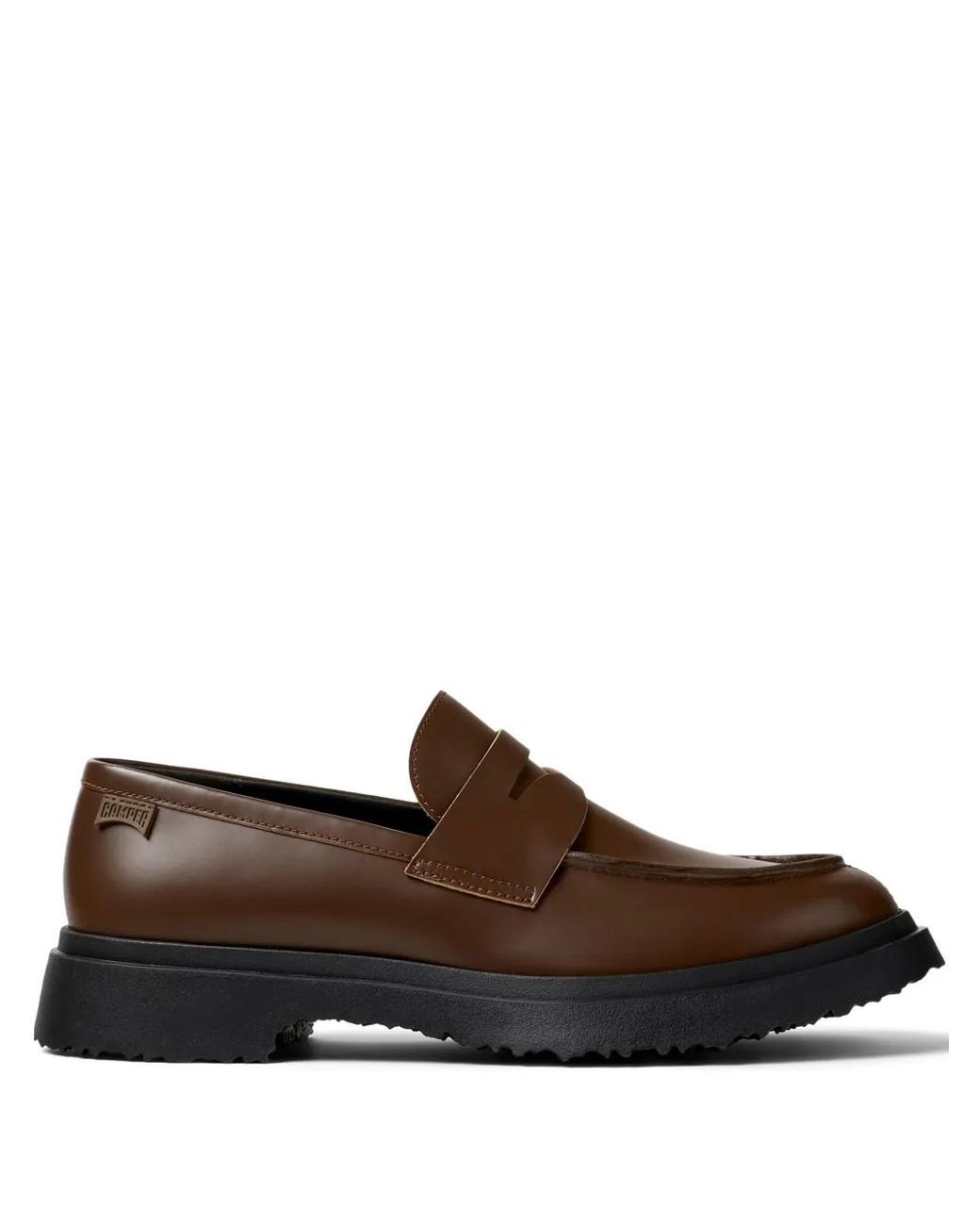 Camper Brown Walden Apron-Detail Loafers for men