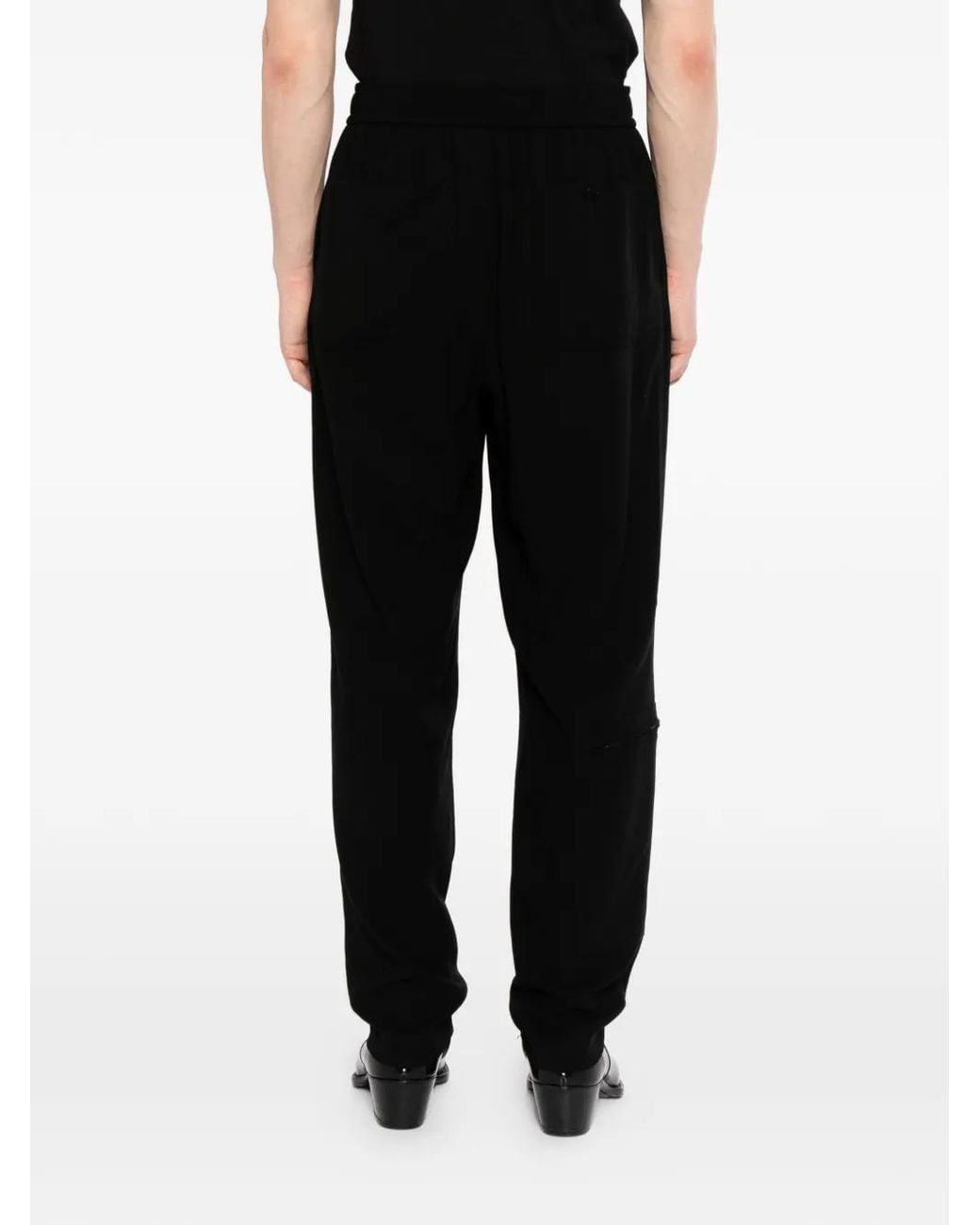 Givenchy Black Multi Zip Trousers for men