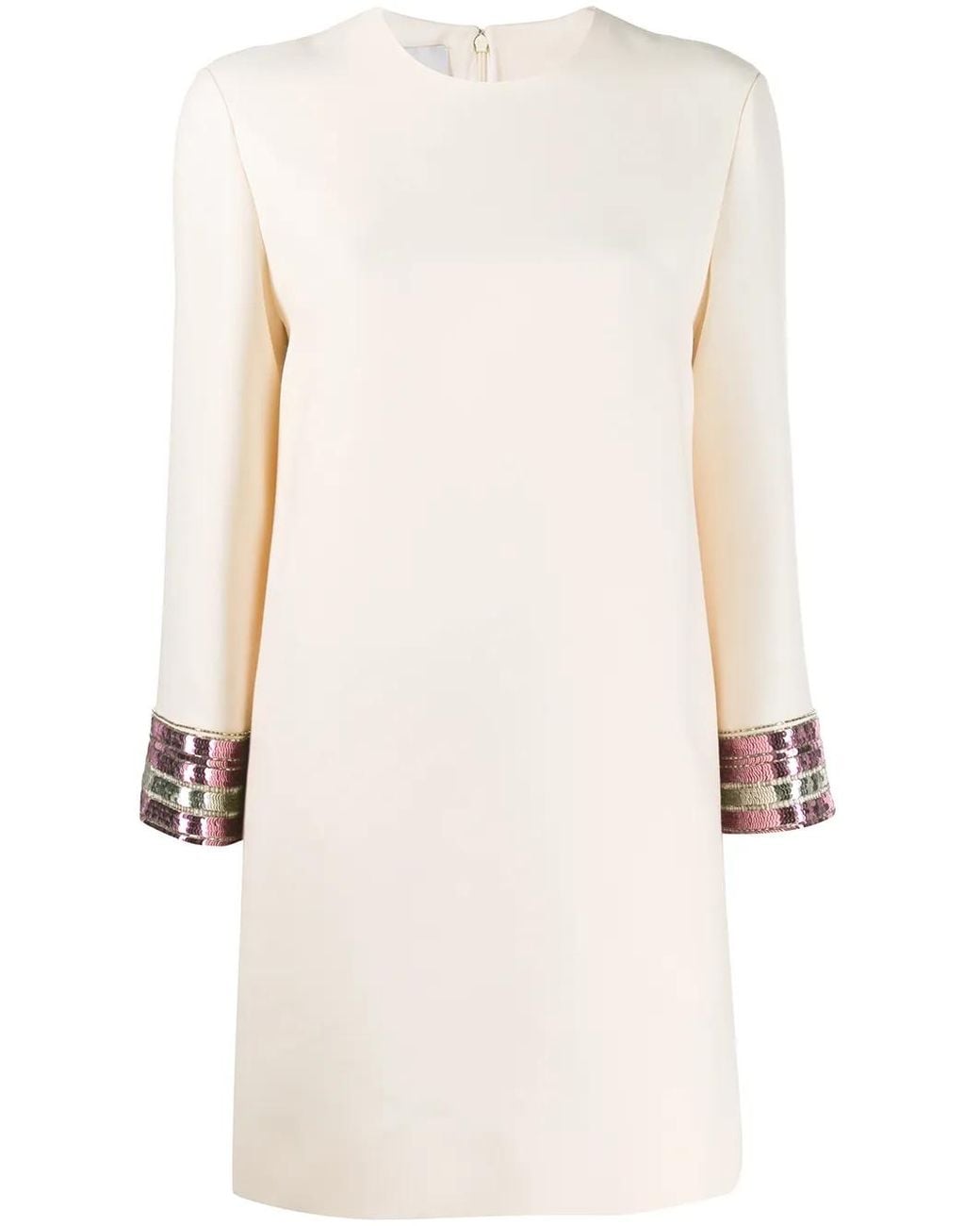 Valentino Garavani Multicolor Sequin Embroidered Mini Dress