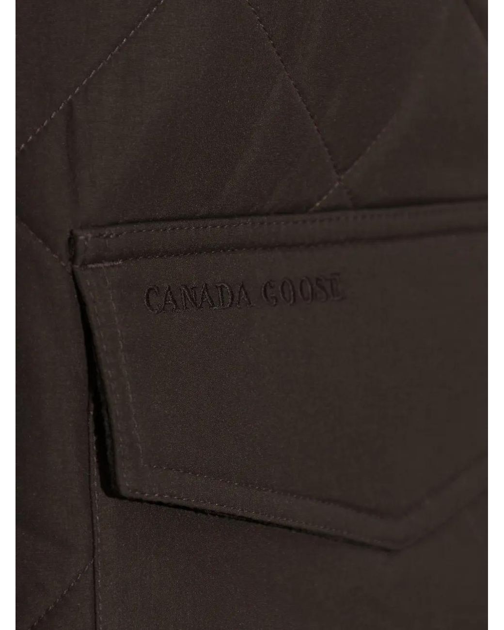 Canada Goose Black Terra Quilted Jacket for men