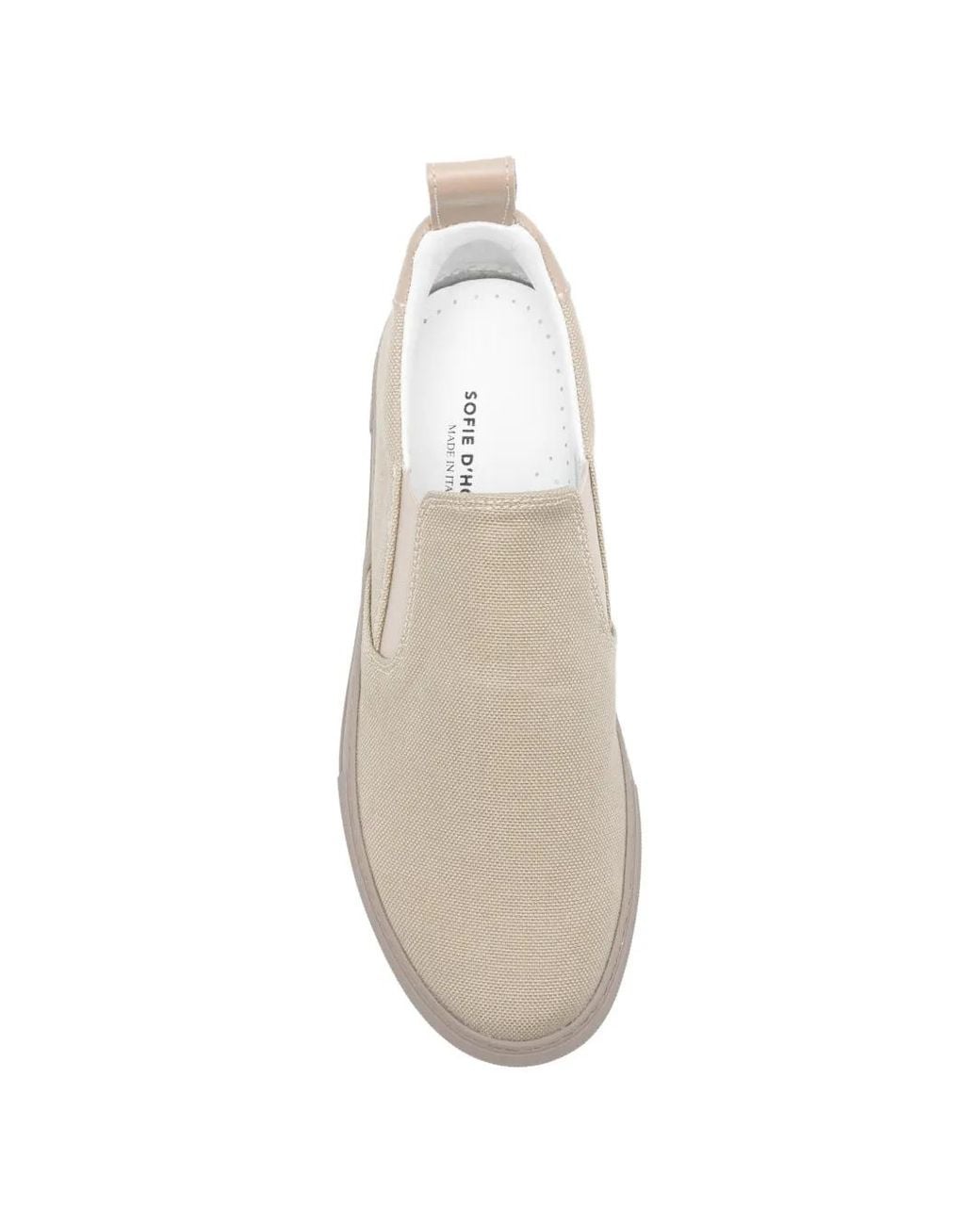 Sofie D'Hoore White Pull Tab Friend Loafers