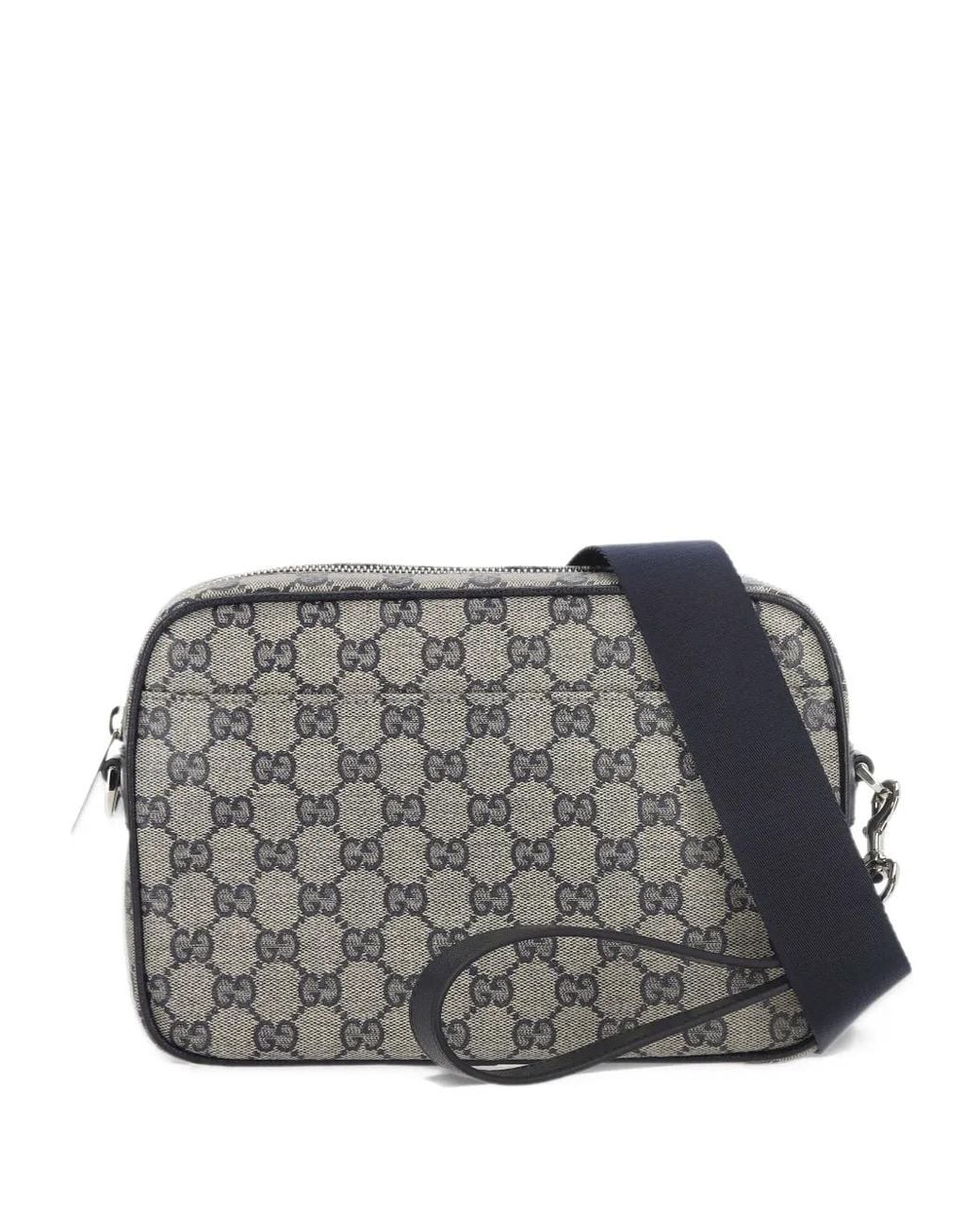 Gucci Gray Essence Classic Small Crossbody Bag for men