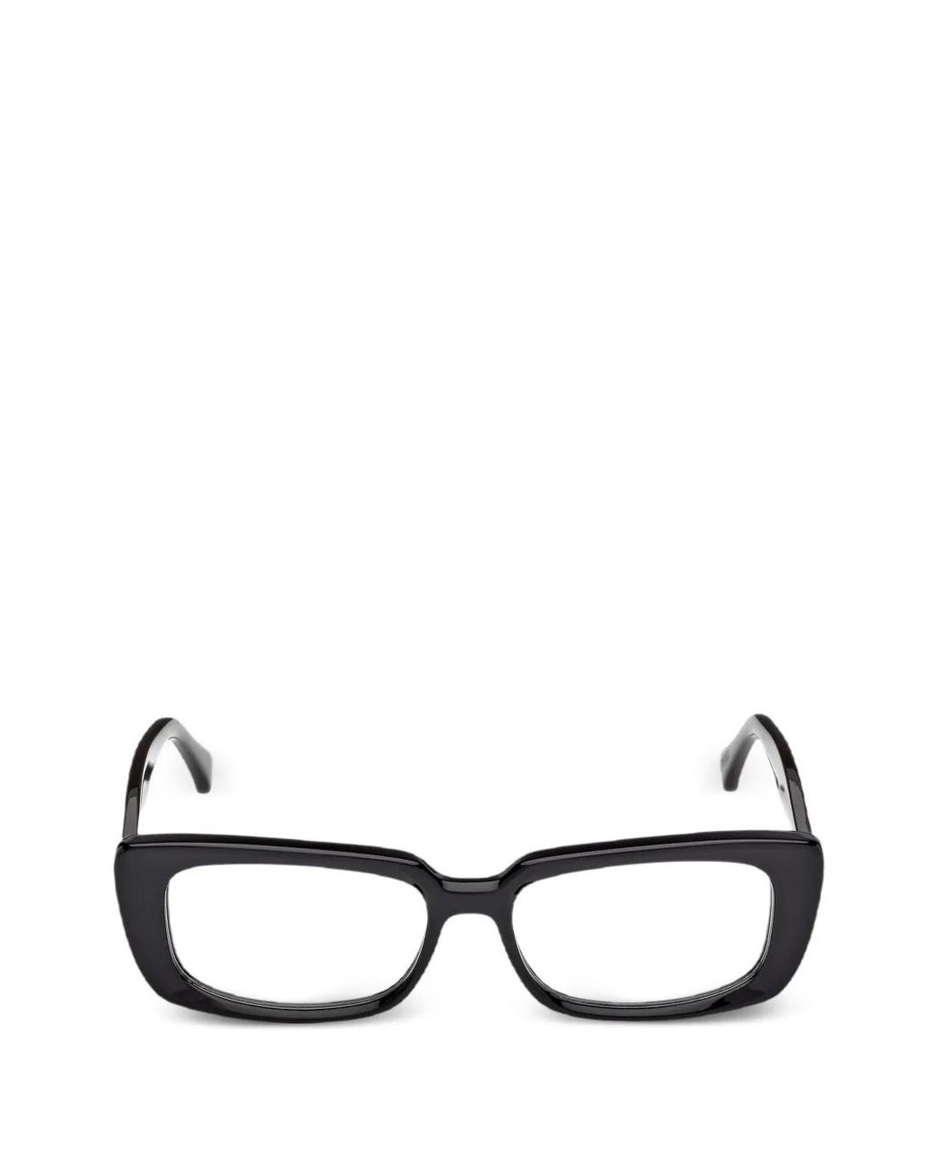 Max Mara Eyewear Black Square Frame Glasses