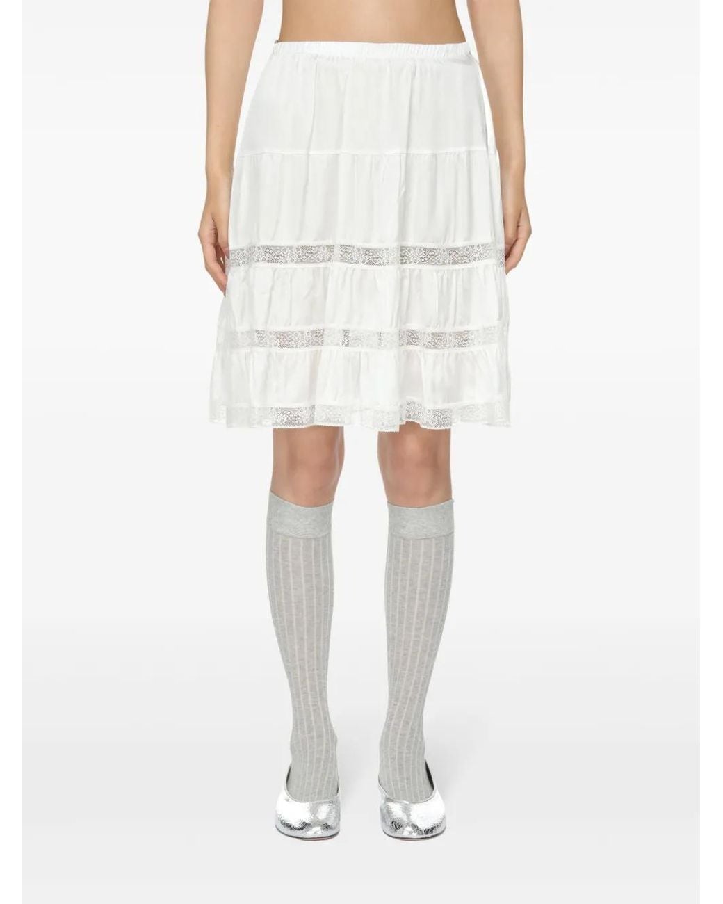GIMAGUAS White Cielo Skirt