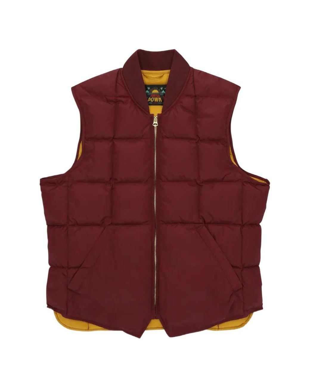 Fortela Red Vest1 Padded Gilet for men