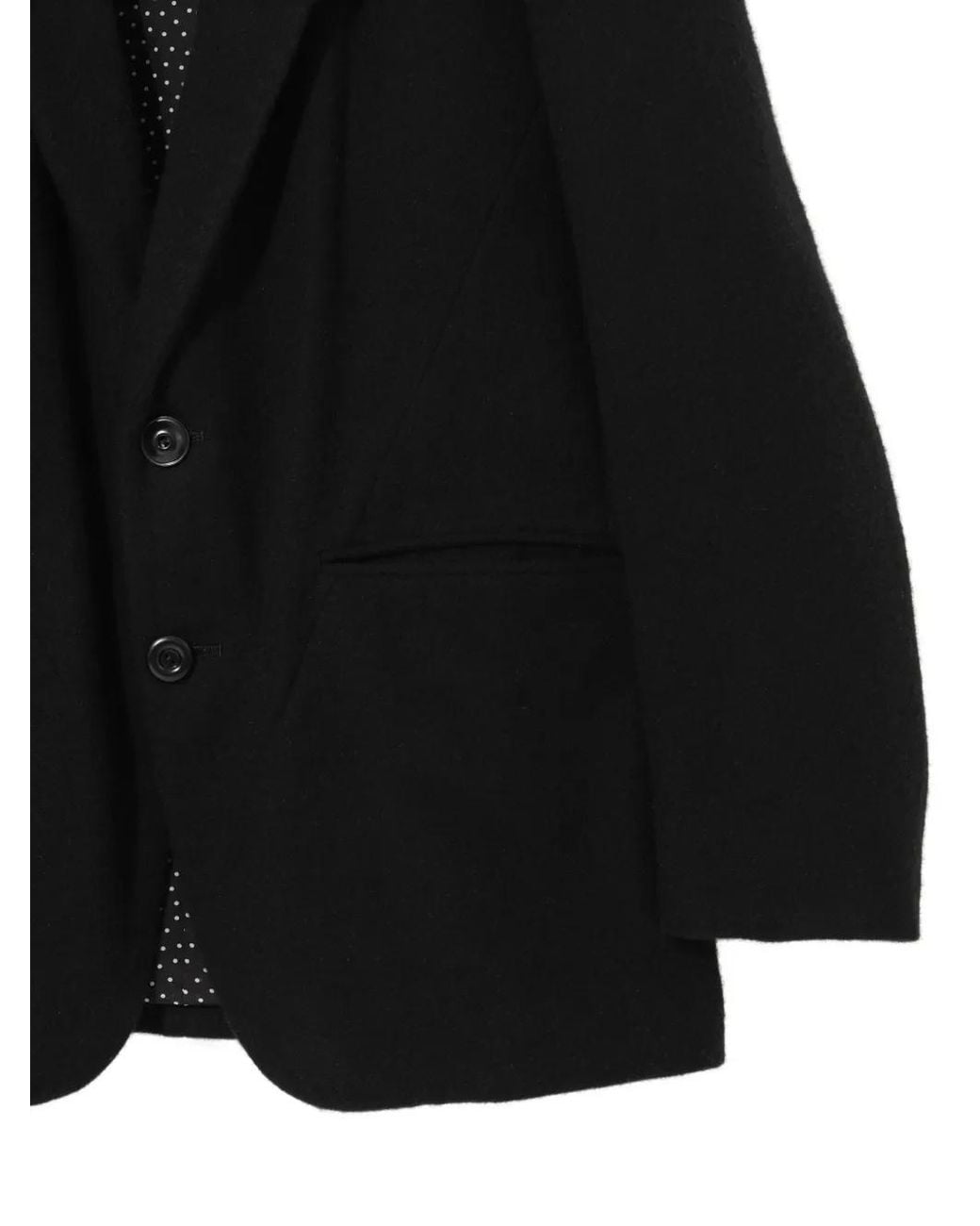 Undercover Black Single-Breasted Jacket for men