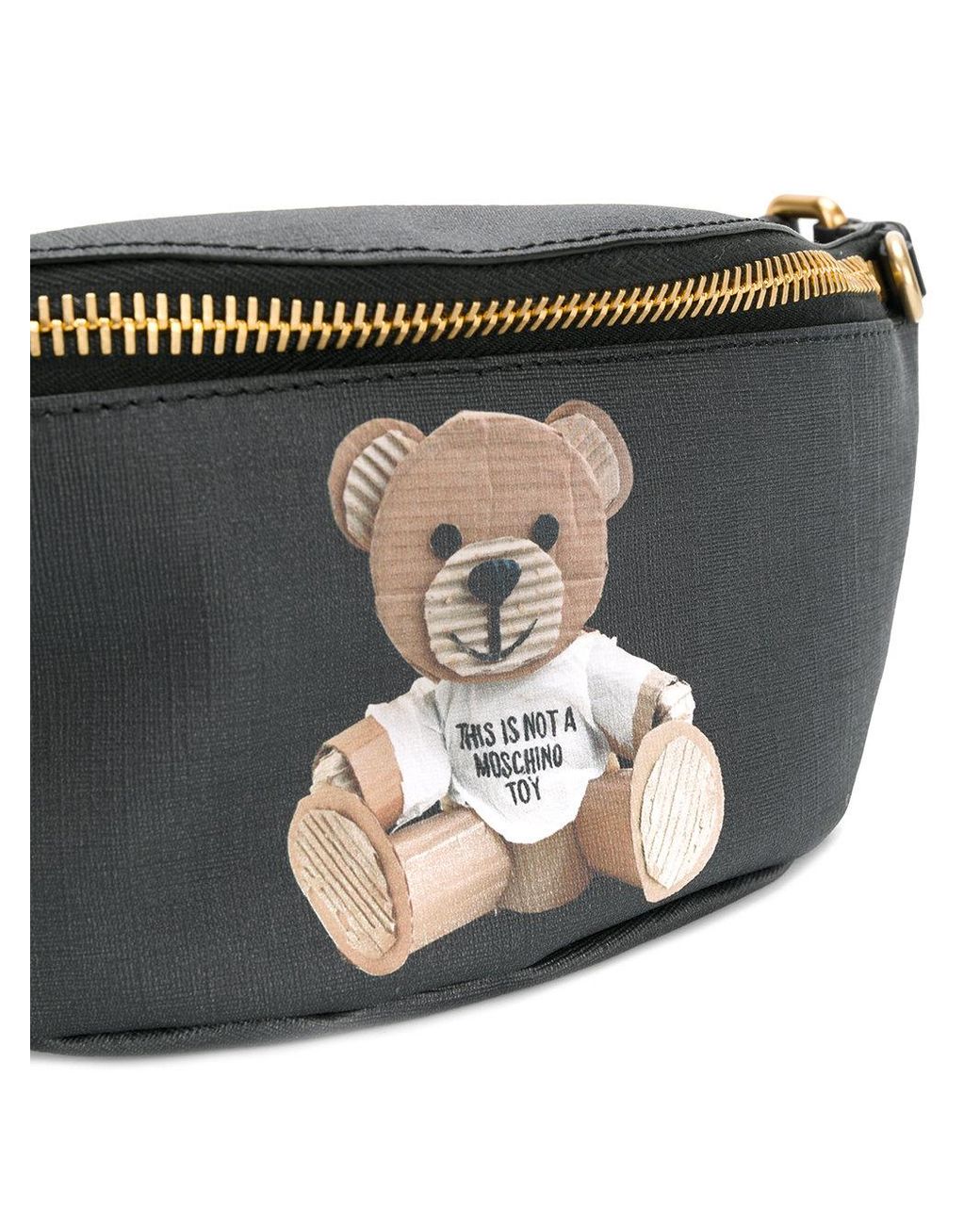 Maroon Teddy Bear Belt Bag