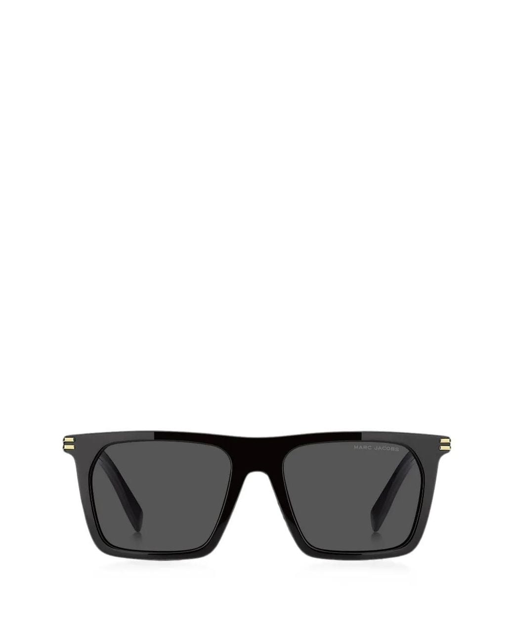 Marc Jacobs Black Rectangle-Frame Sunglasses for men