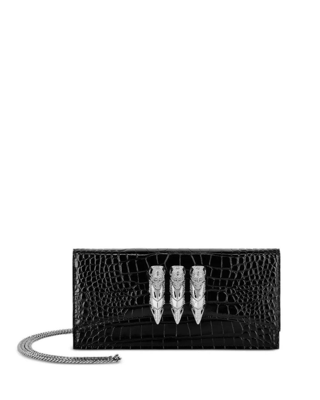 Clutch Mini di Philipp Plein in Black