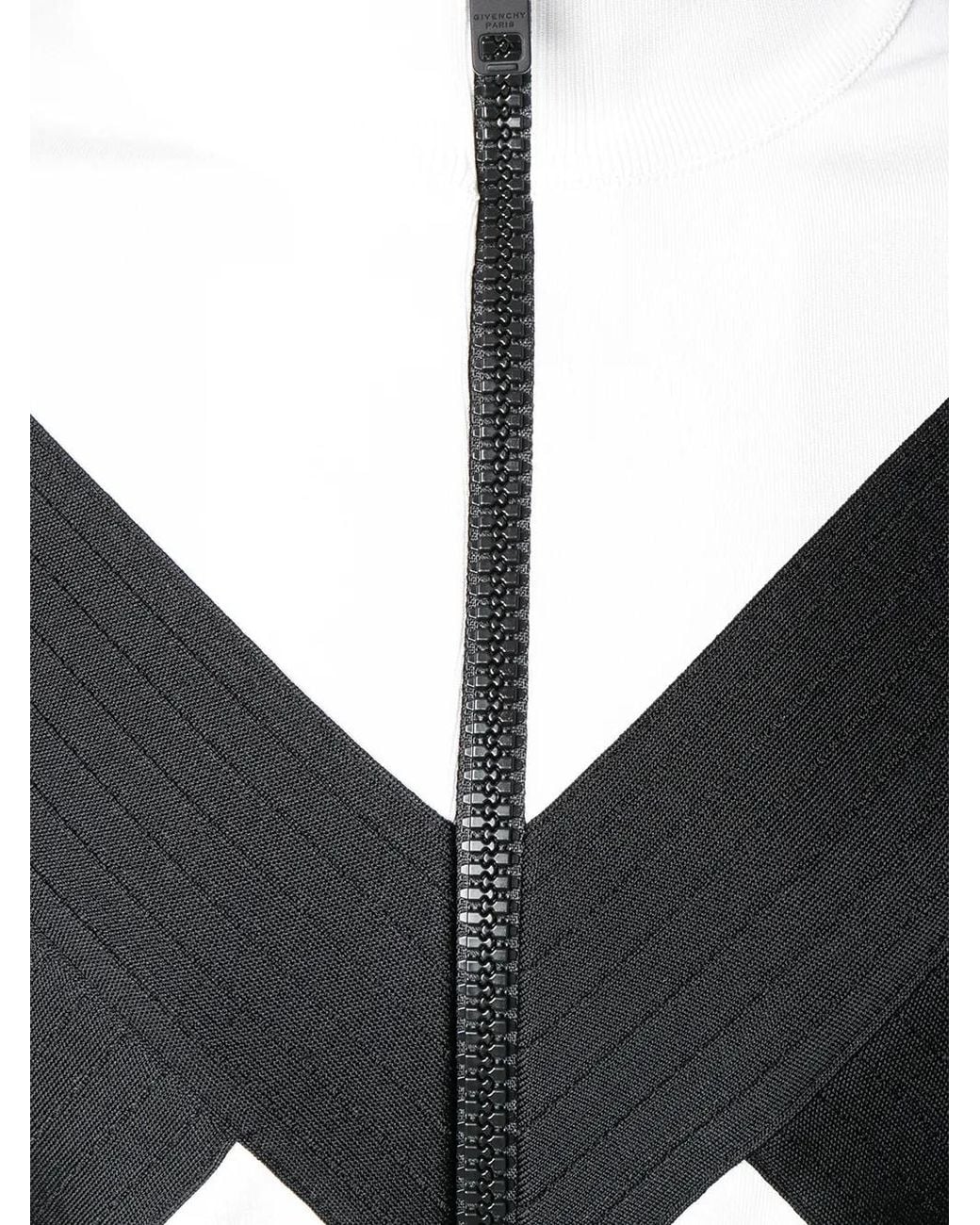 Givenchy Bomberjack Met Rits in het Black