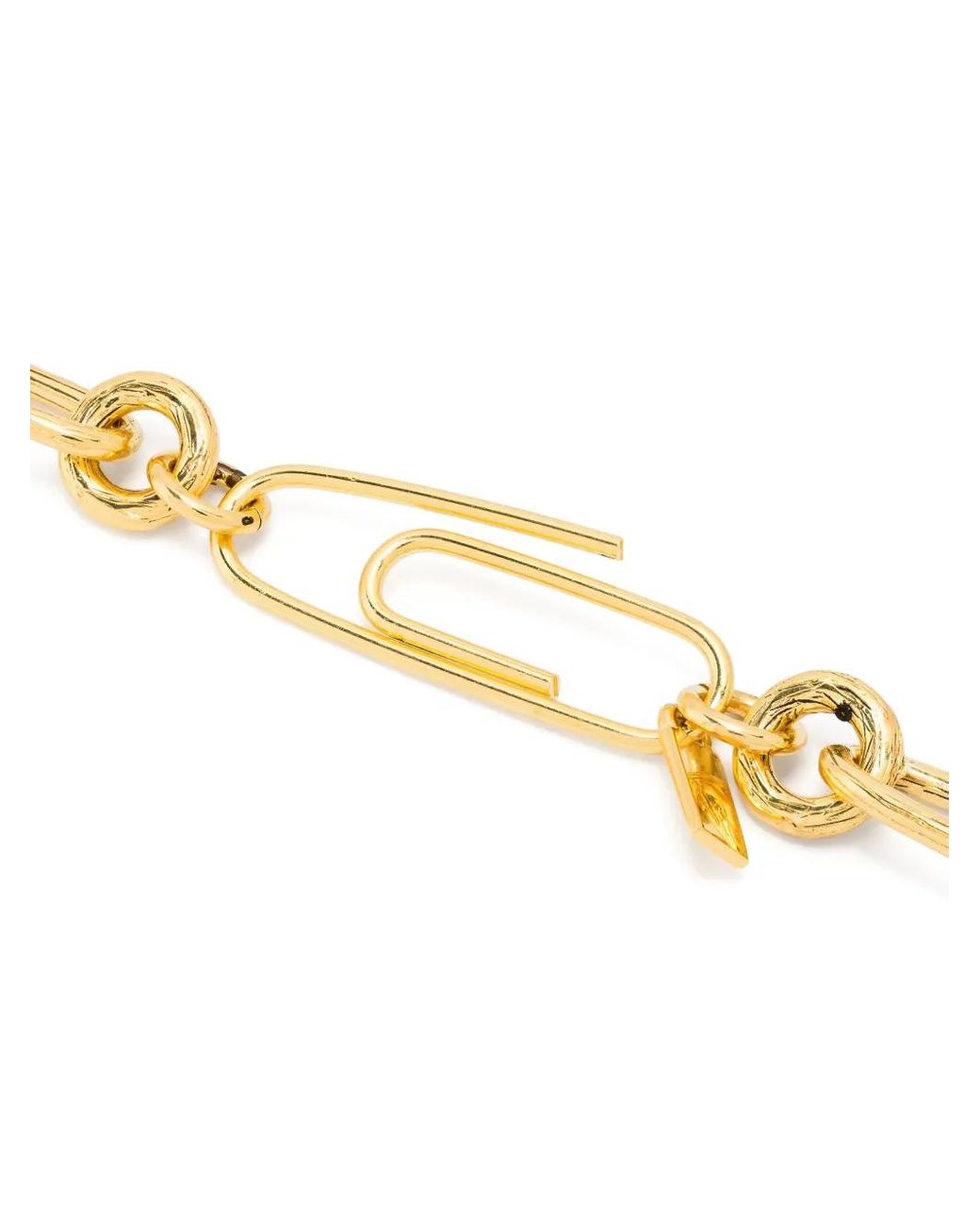 Aurelie Bidermann Metallic Amaite Letter-Charm Necklace