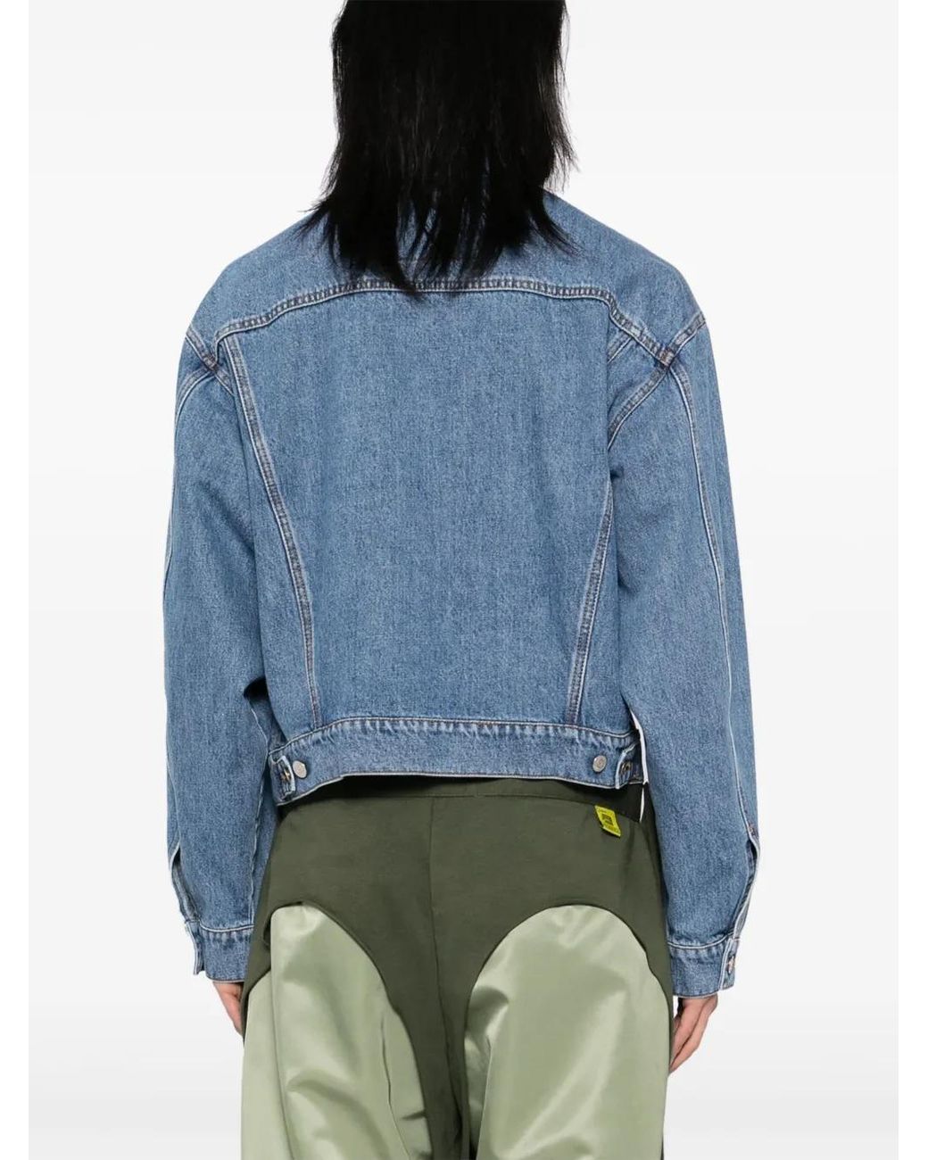 Magliano Blue Button Fastening Jacket