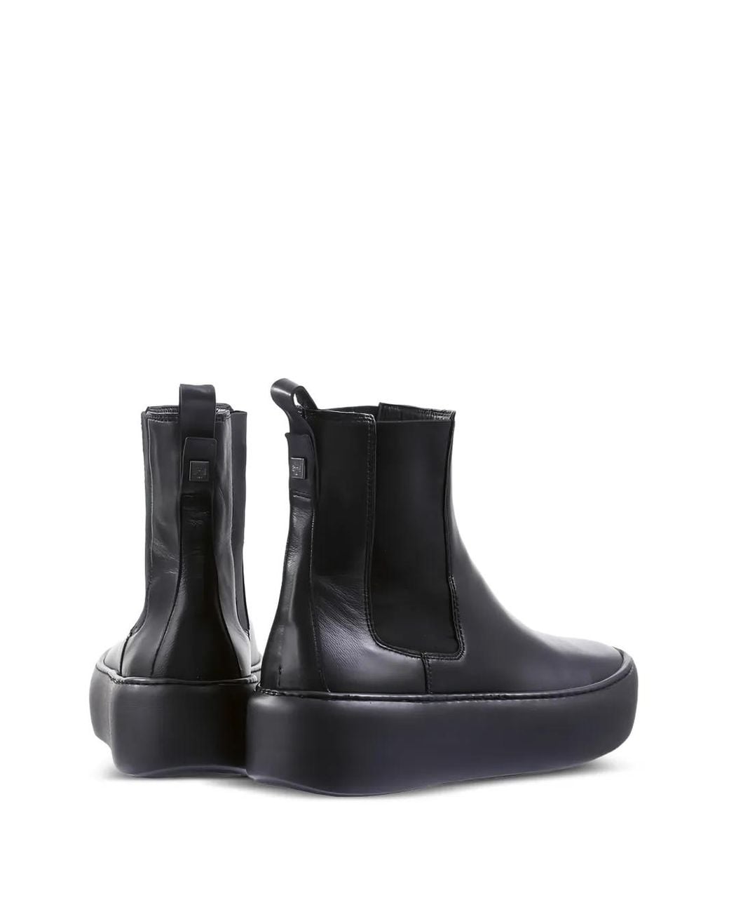 Högl Black Connor Platform Chelsea Boots