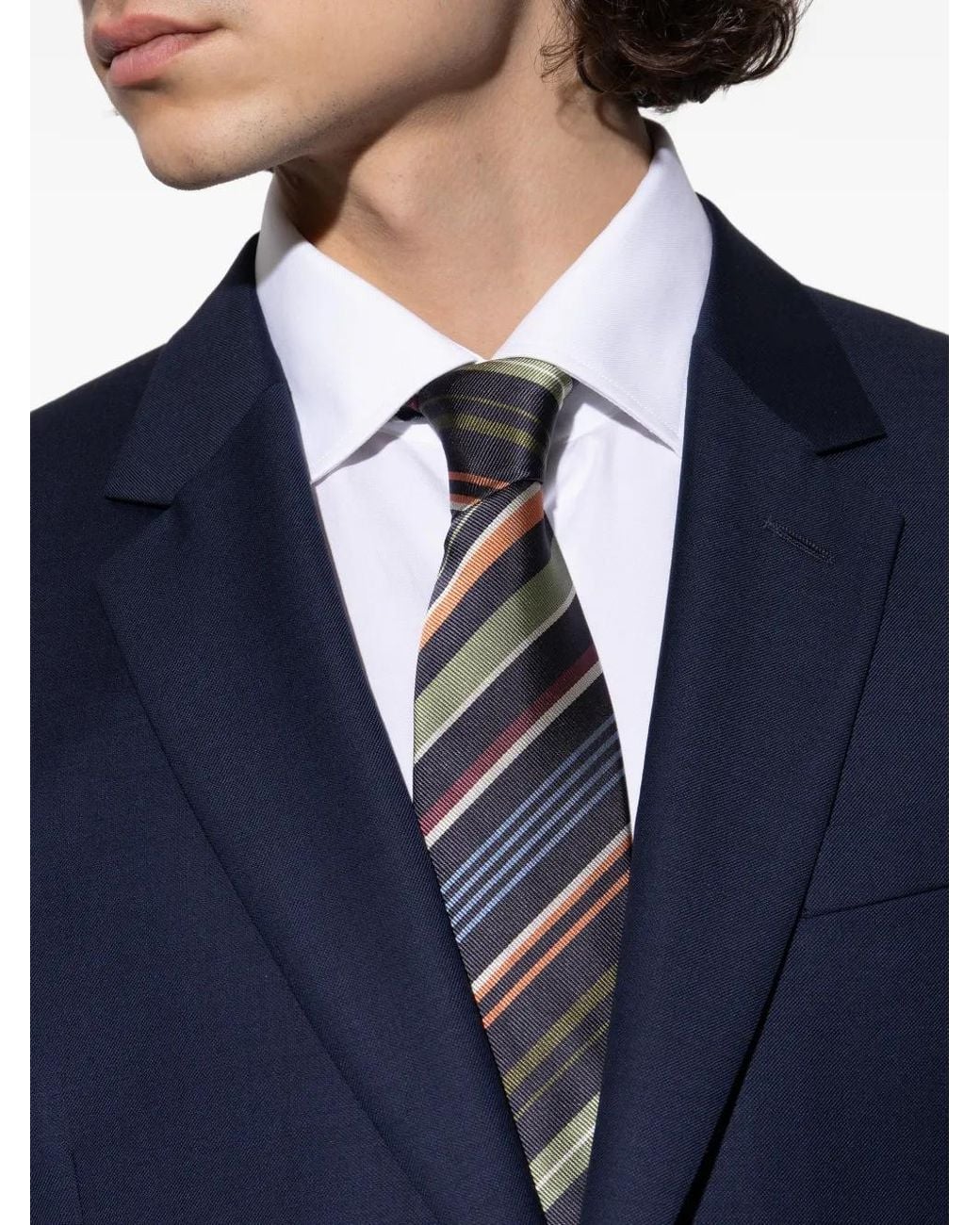 Cravate À Rayures Paul Smith pour homme en coloris Black