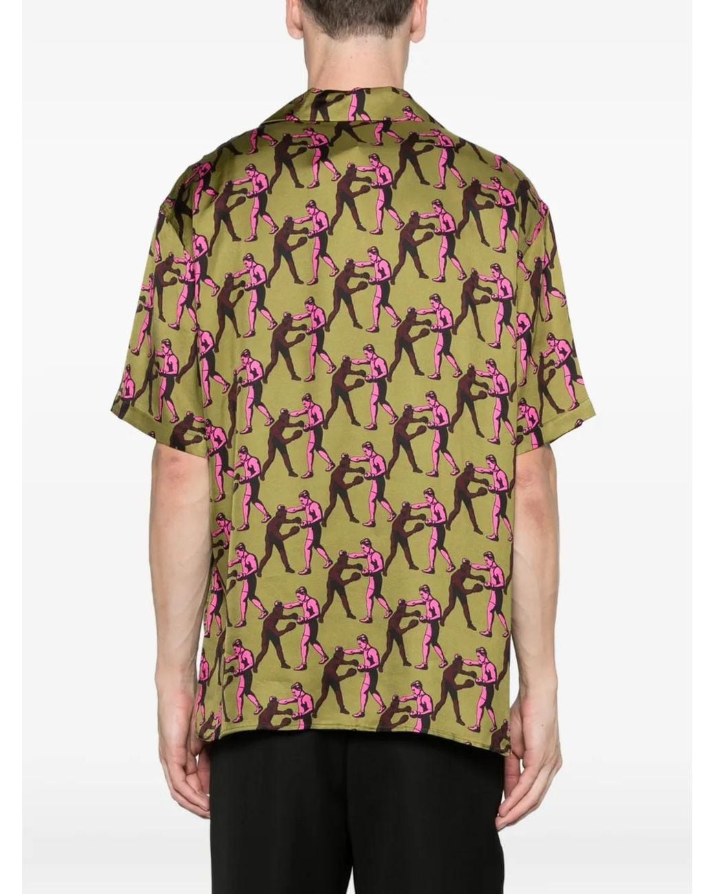 Drole de Monsieur Multicolor Notcha Boxers Short Sleeve Shirt for men