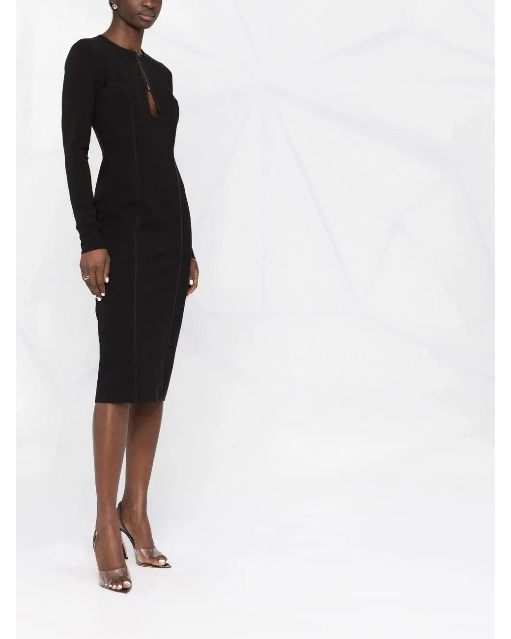 Tom Ford Black Midi Dress