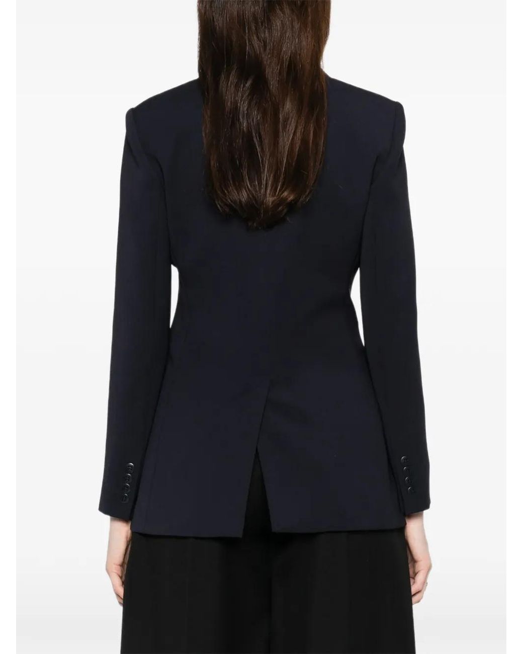 Max Mara Black Double-Breasted Blazer