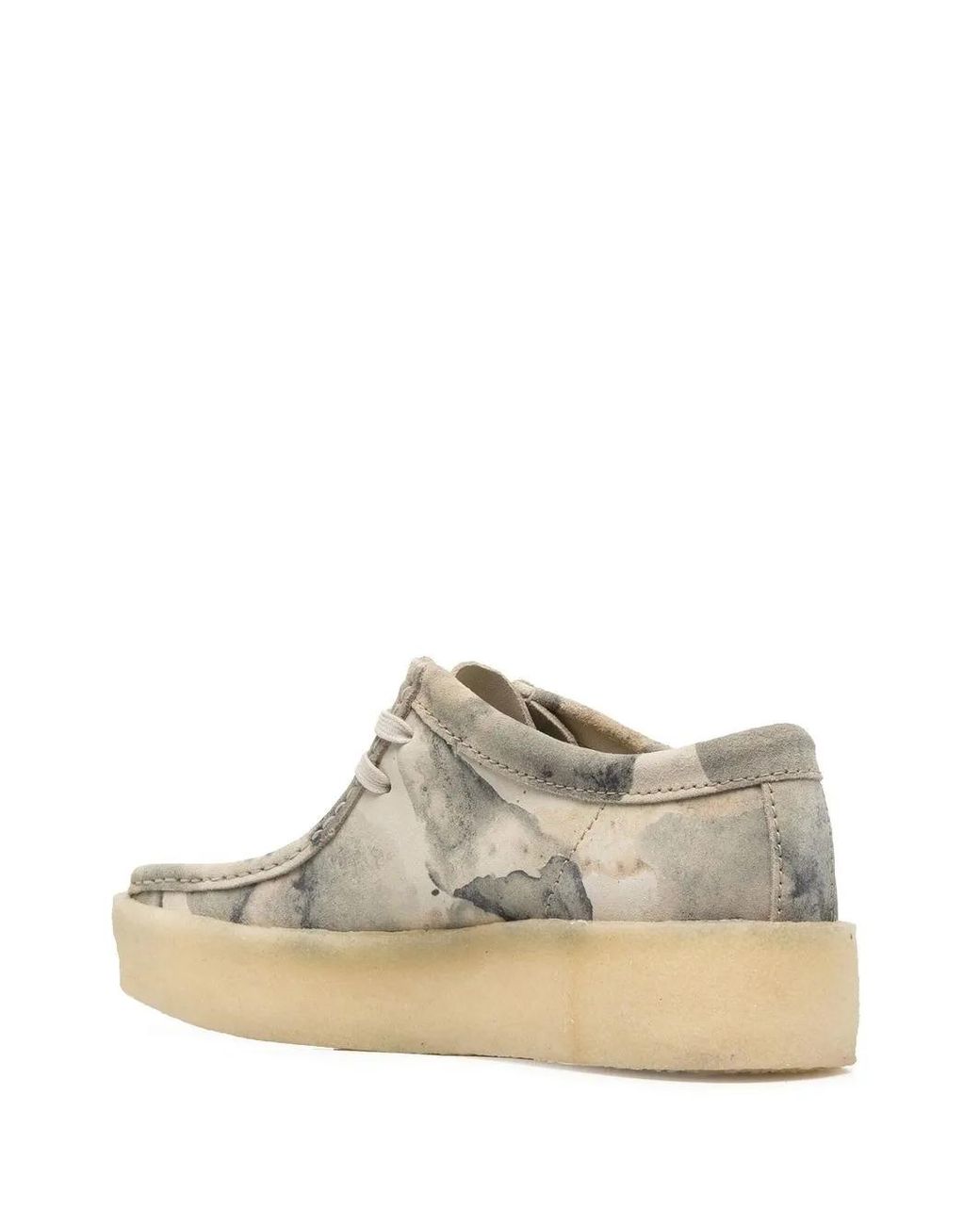 Clarks White Wallabee Ankle Boots for men