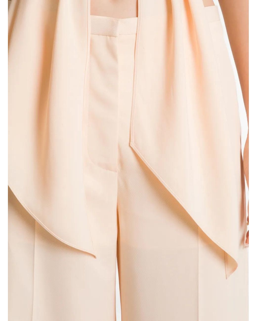 Alberta Ferretti White Foulard Top