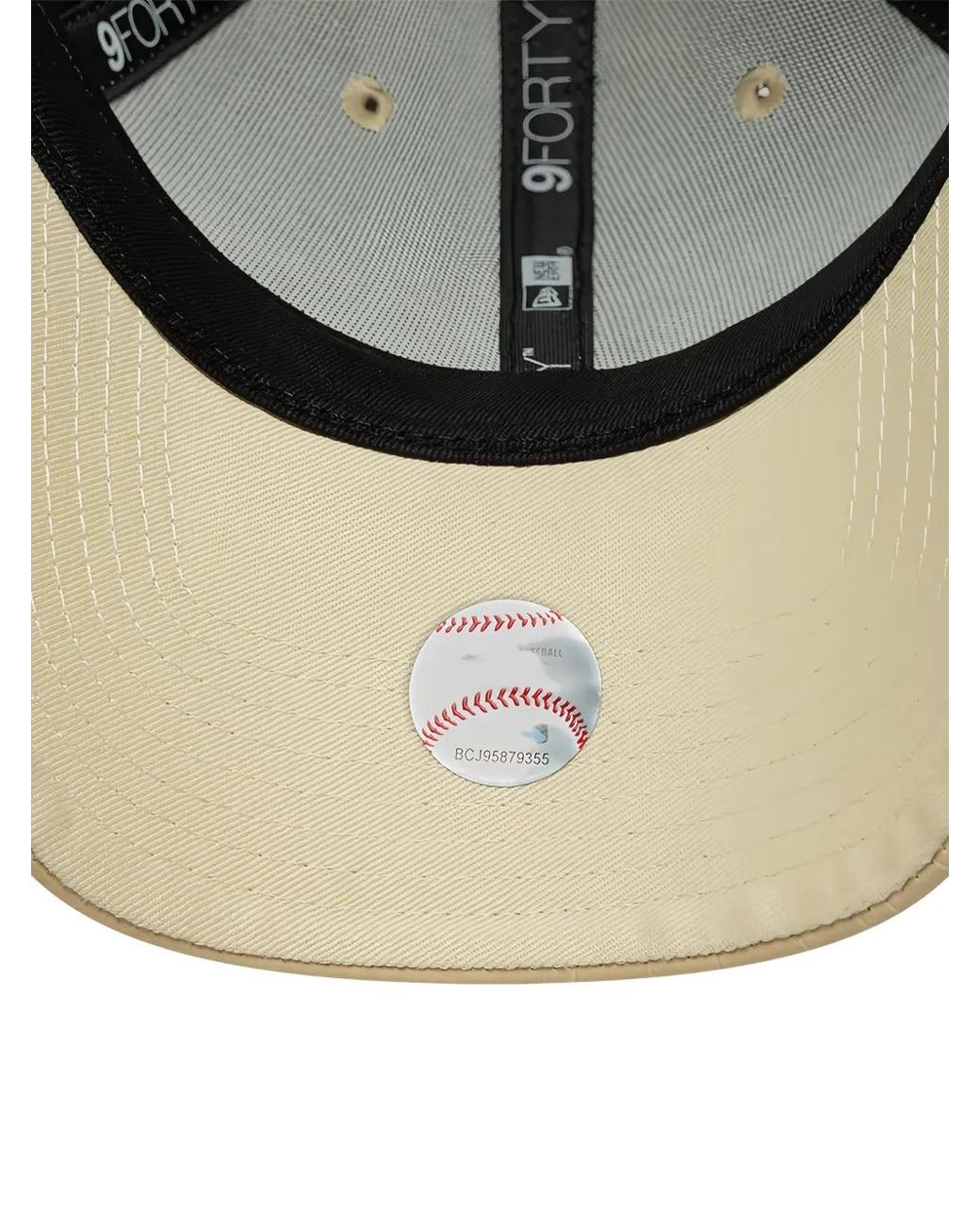 KTZ Natural 9Forty New York Yankees Mlb Baseball Cap