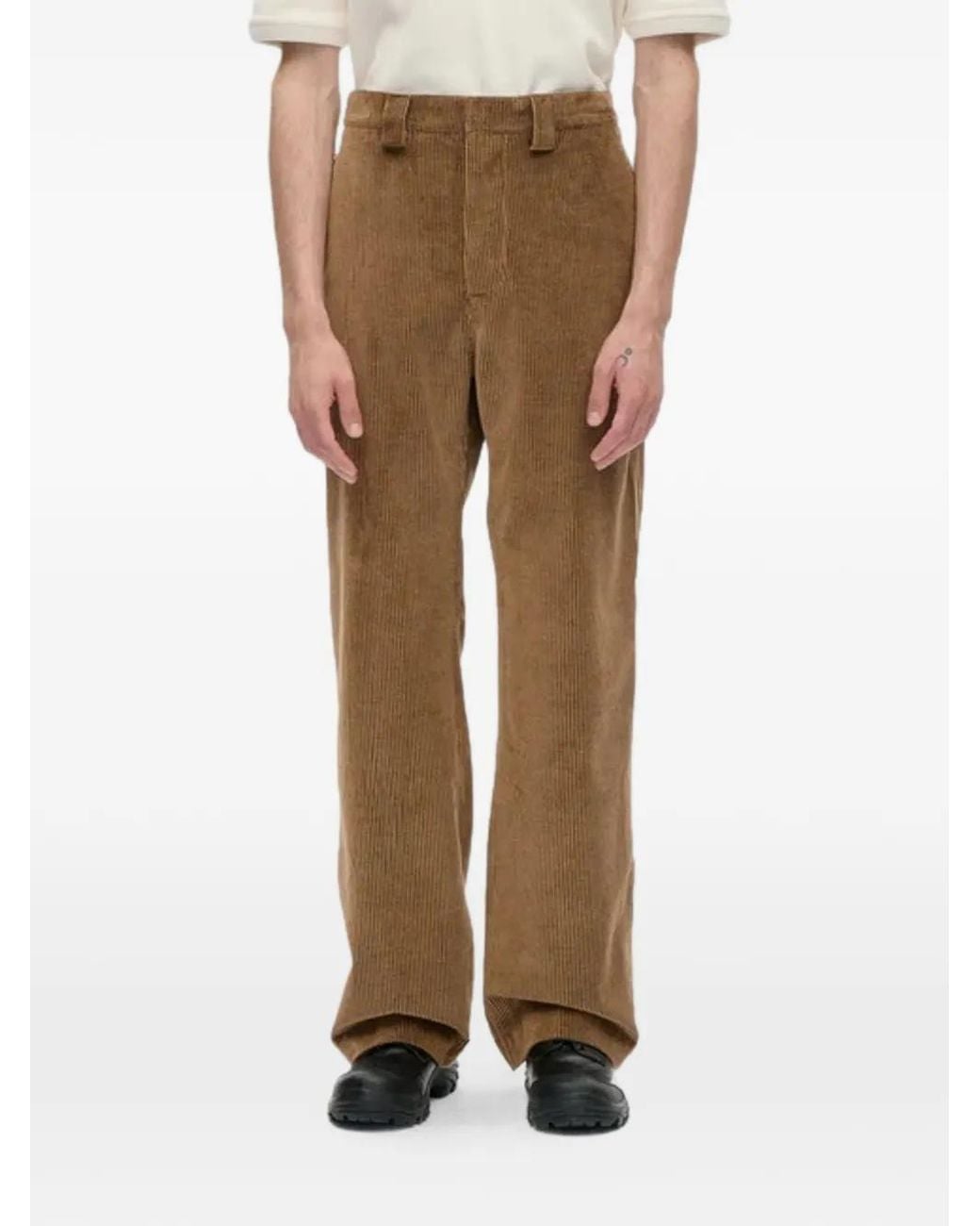 BERNER KUHL Natural Corduroy Trousers for men