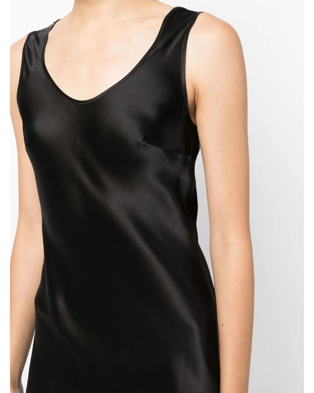 Gilda & Pearl Black Aria Silk Maxi Dress