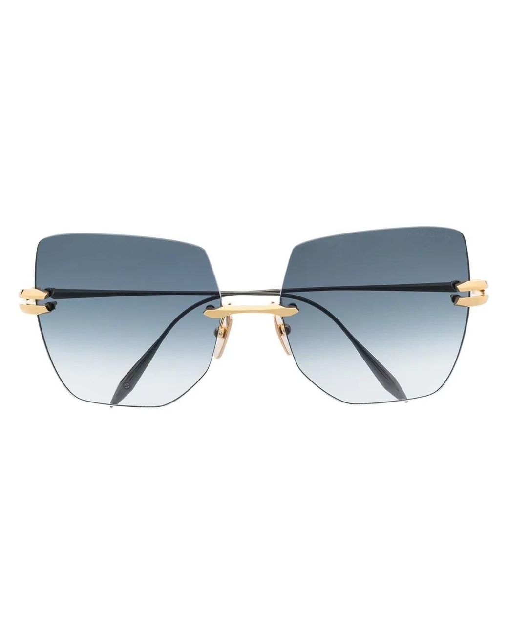 Dita Eyewear Blue Gradient Butterfly-Frame Sunglasses
