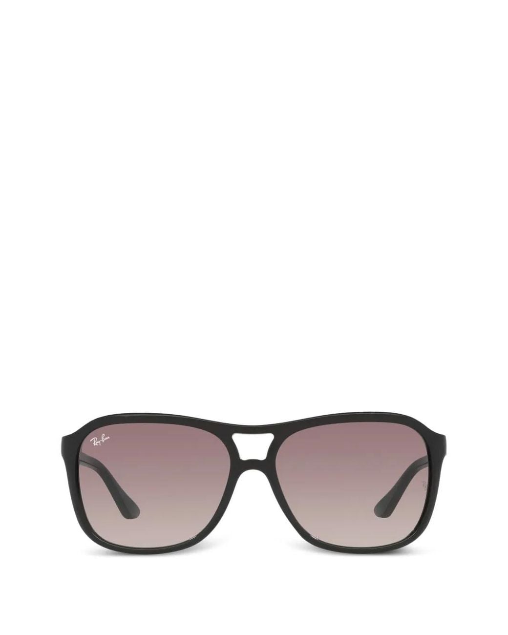 Ray-Ban Gray Square-Frame Sunglasses for men
