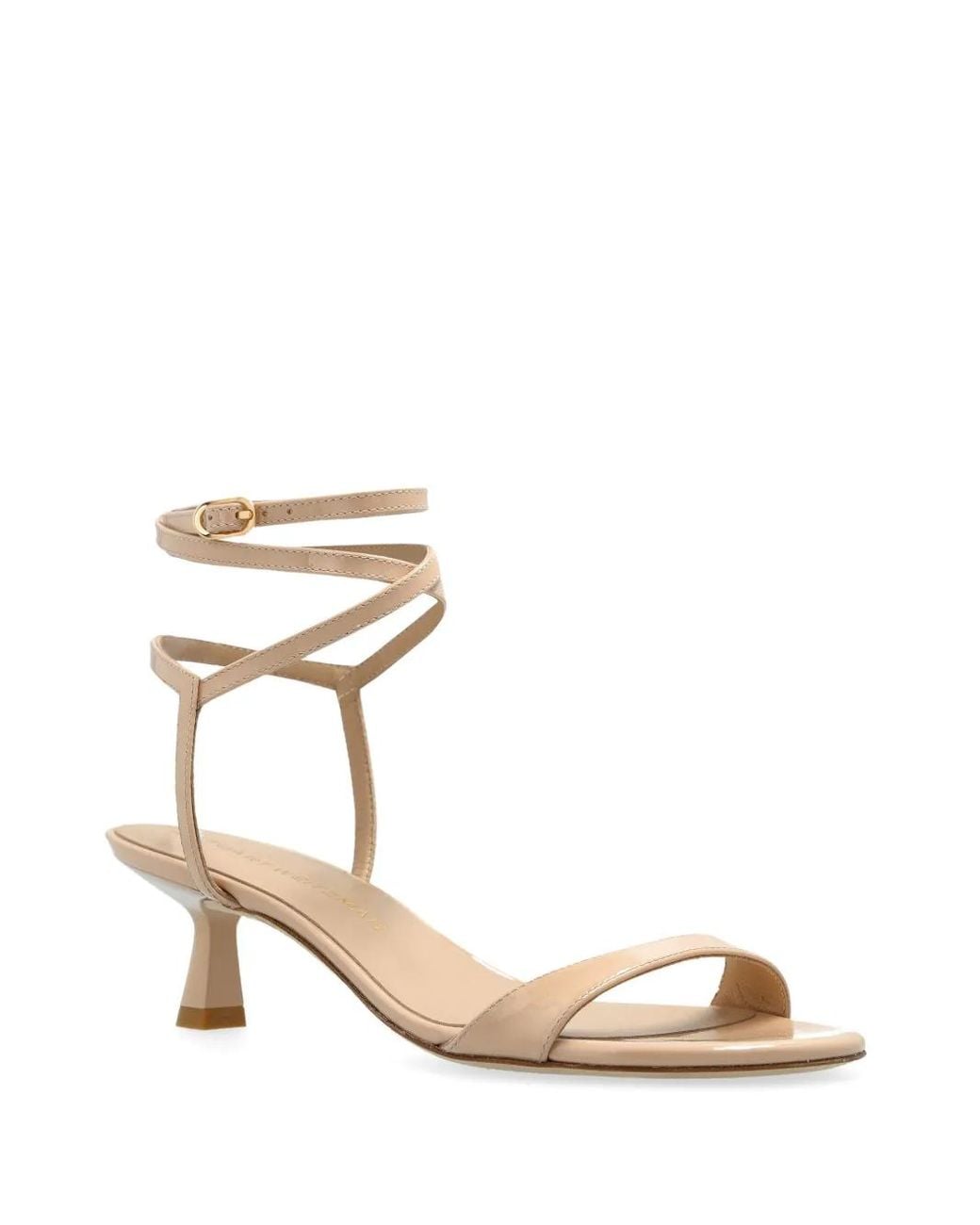 Stuart Weitzman Natural Leather Sandals