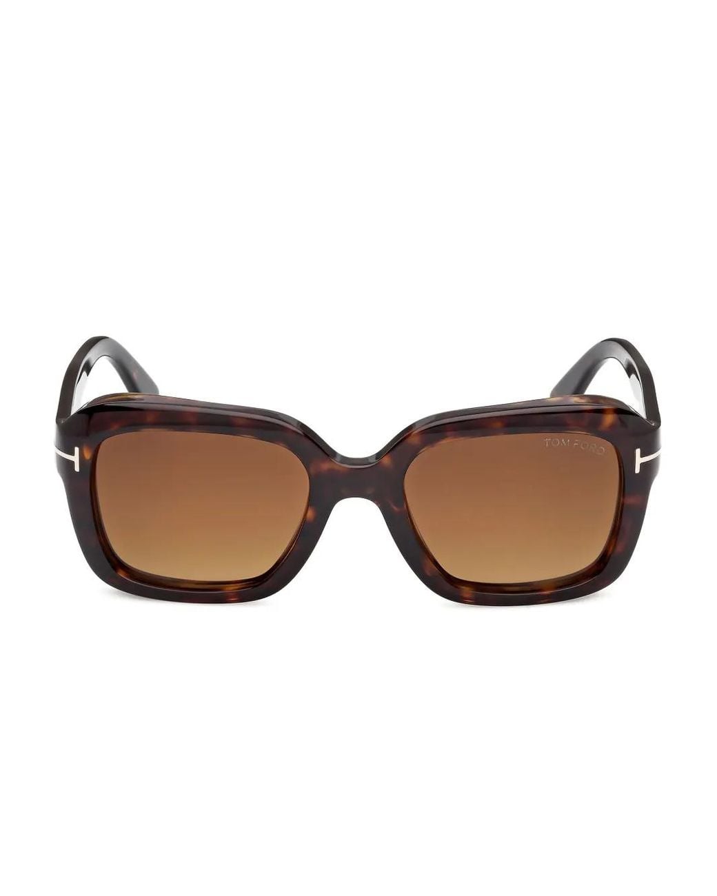 Tom Ford Brown Square-Frame Sunglasses