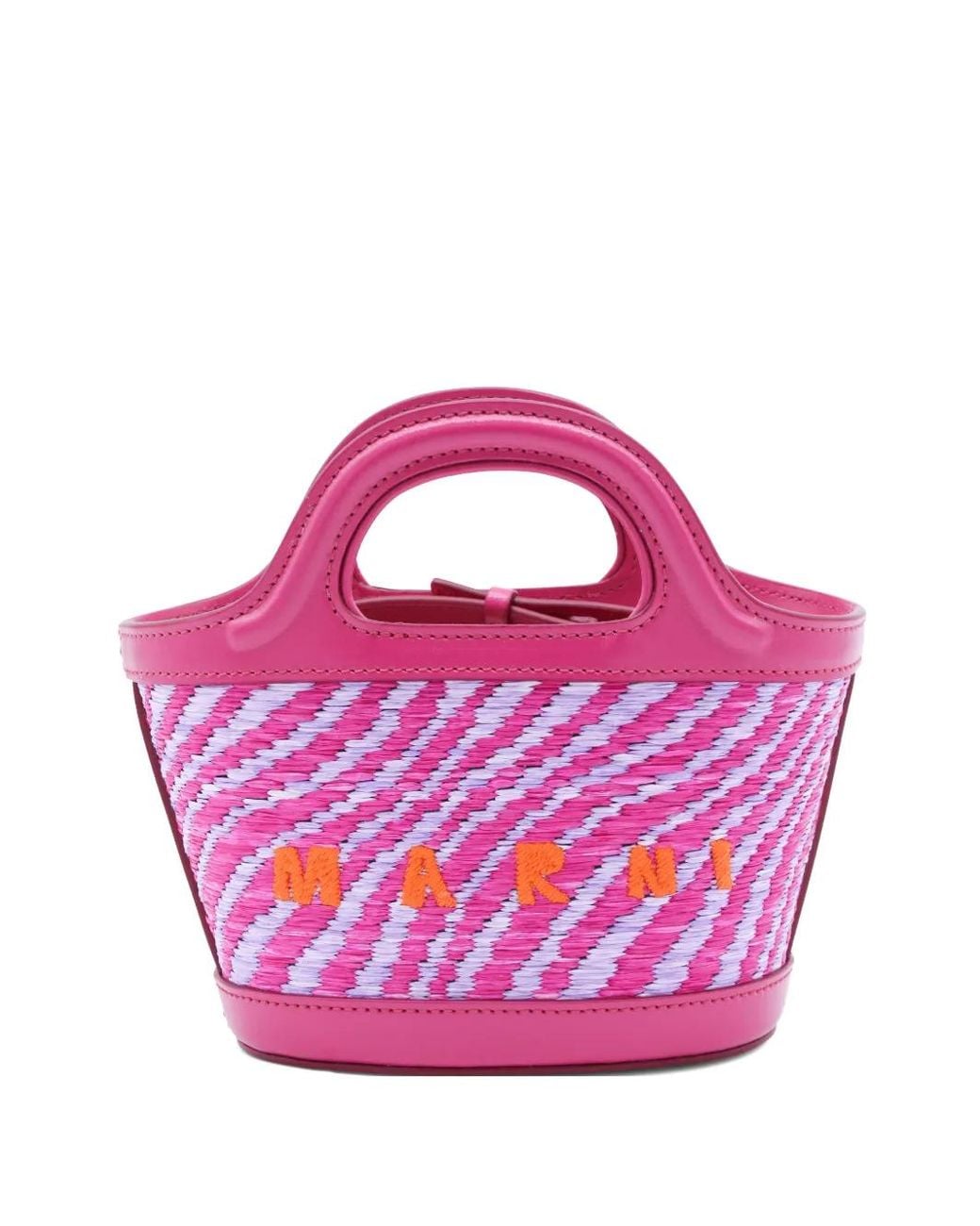 Borsa Tote Cassis di Marni in Pink