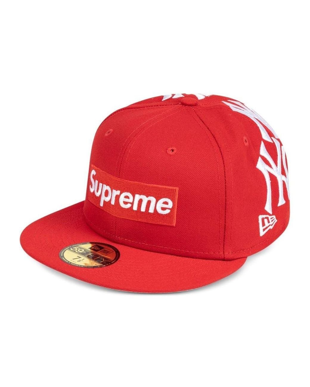 Gorra New York Yankees de x Supreme KTZ de color Rojo | Lyst