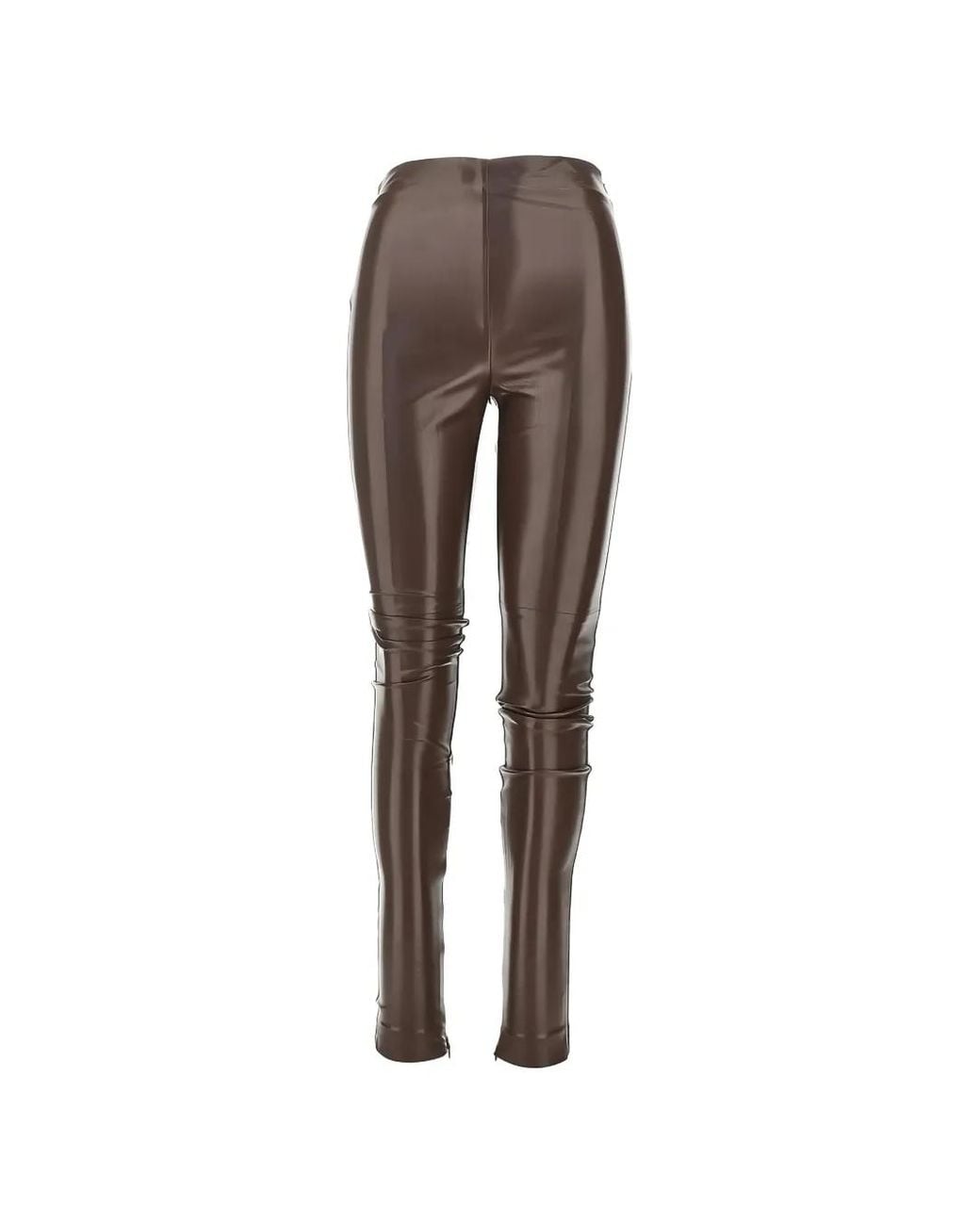 ANDAMANE Brown High-Shine Leggings
