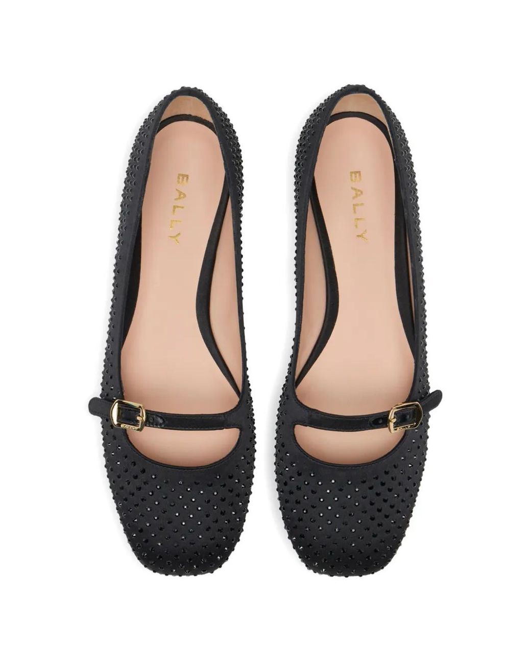Bally Black Rina Ballet Flats